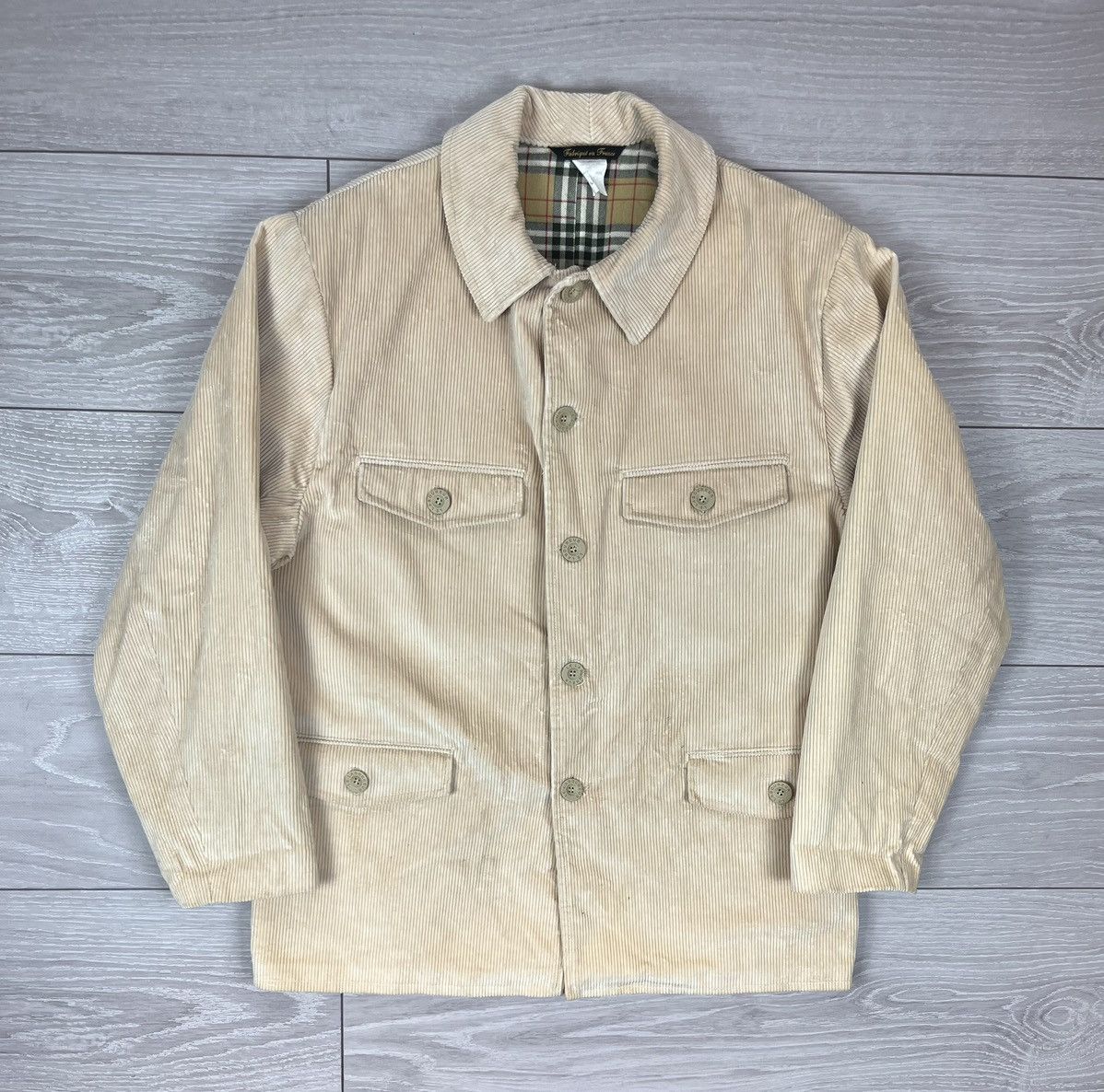 Le Laboureur Le Laboureur Vintage French Corduroy Work Pockets Jacket Size US L / EU 52-54 / 3 - 1 Thumbnail