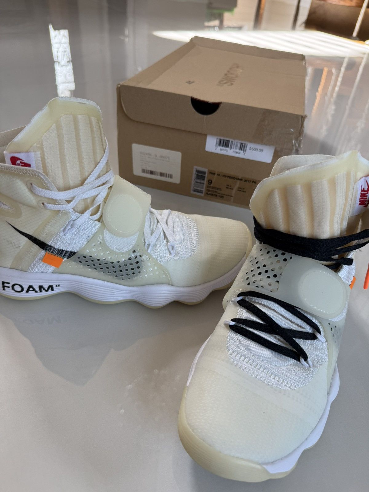 Nike × Off-White Hyperdunk 2017 Size US 9 / EU 42 - 6 Thumbnail