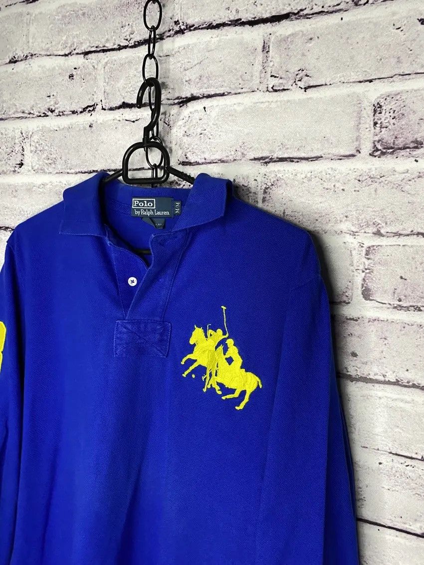 Ralph Lauren MENS VITAGE POLO RALF LAUREN LONG SLEEVE T-SHIRT BIG PONY Size US M / EU 48-50 / 2 - 3 Thumbnail