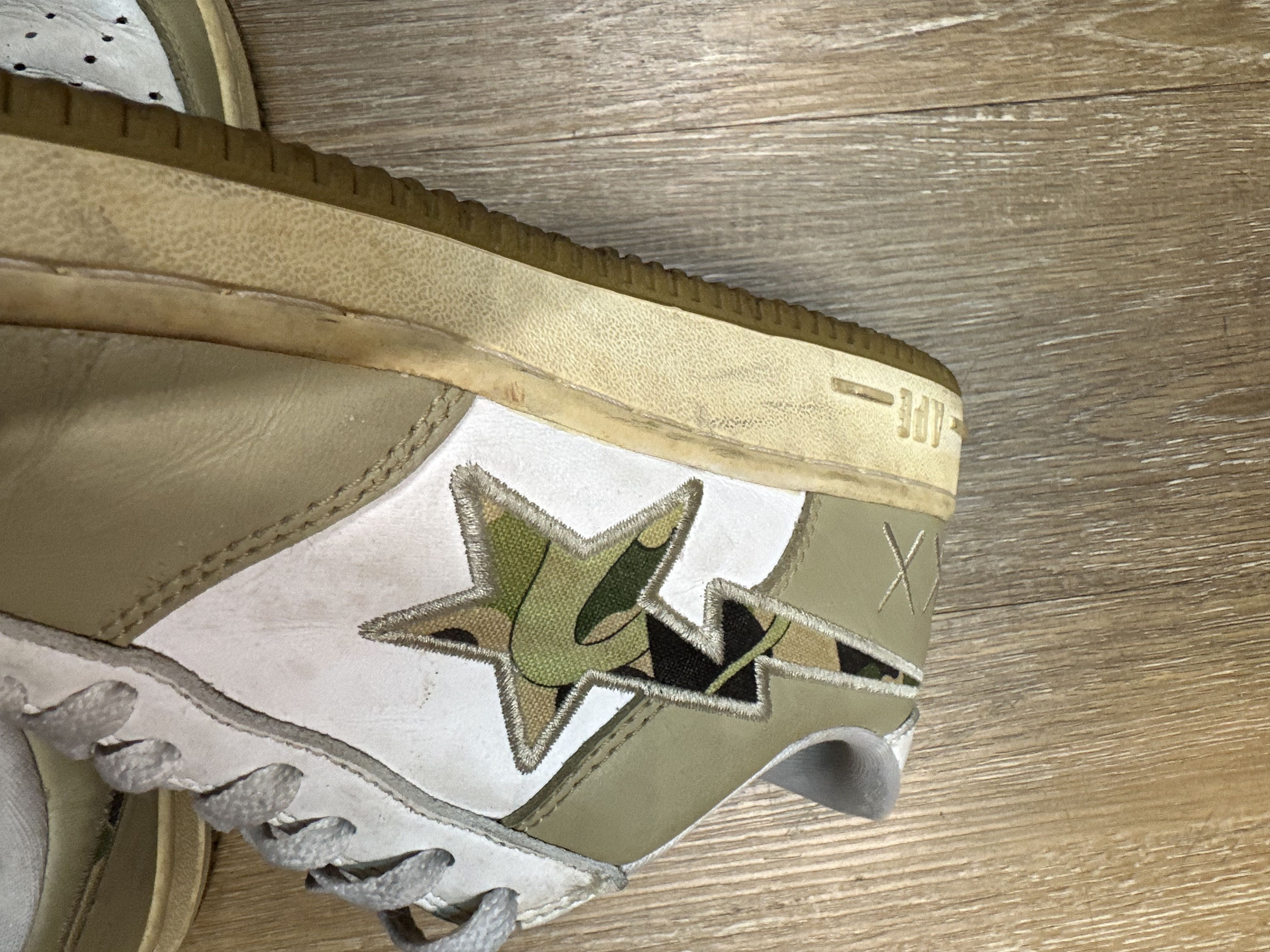 Bape × Kaws Rare 2006 Vtg Bapesta x Kaws Sneaker Size US 10.5 / EU 43-44 - 14 Thumbnail