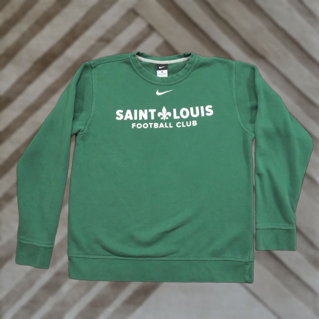 Urban Outfitters Saint Louis Football Club Sweatshirt Adult Medium Green Nike Center Swoosh Mens Size US M / EU 48-50 / 2 - 1 Thumbnail