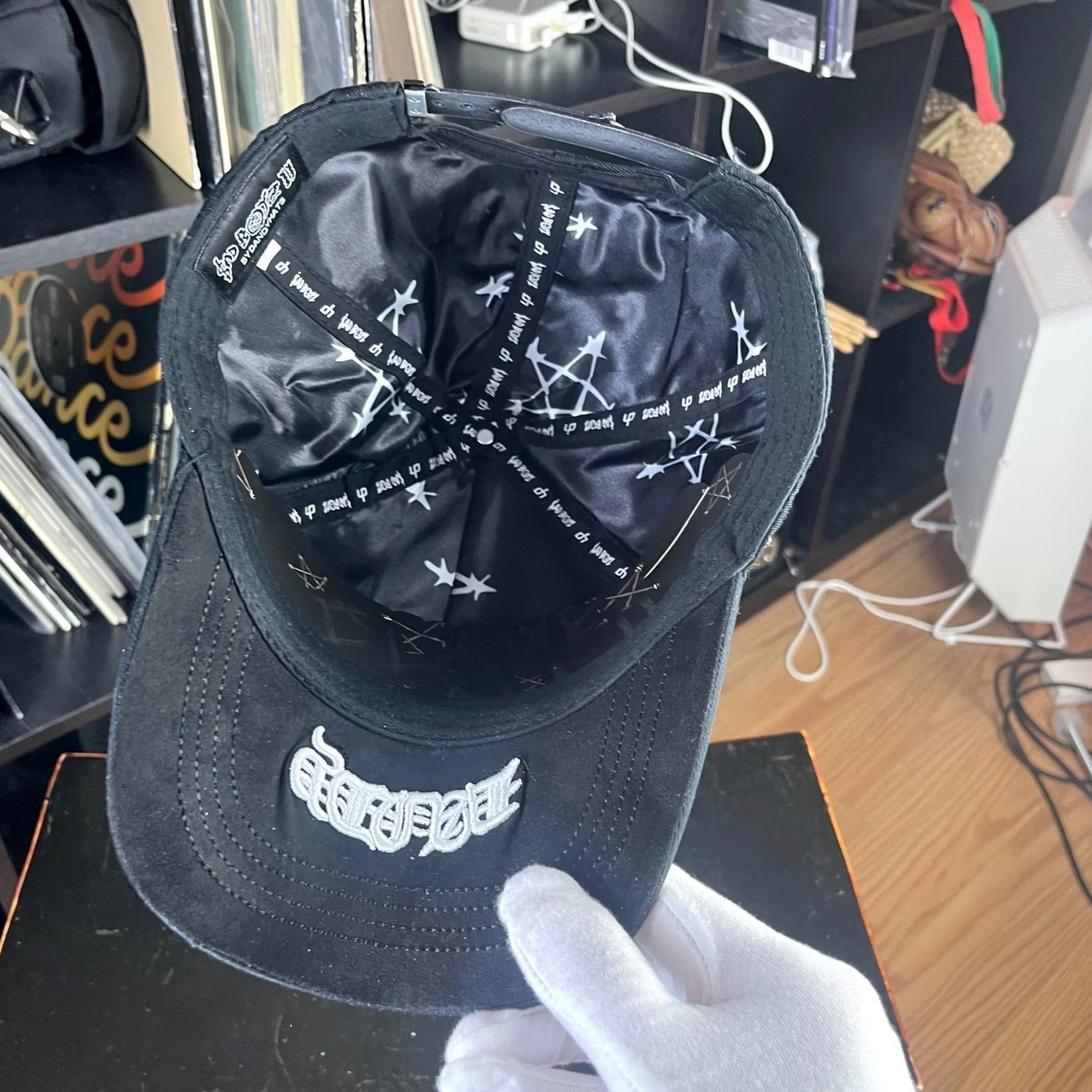 Vintage dandy hats Junior H Sad Boyz Snapback Hat Black OS Snapback Hat Boys Mens Size ONE SIZE - 6 Thumbnail