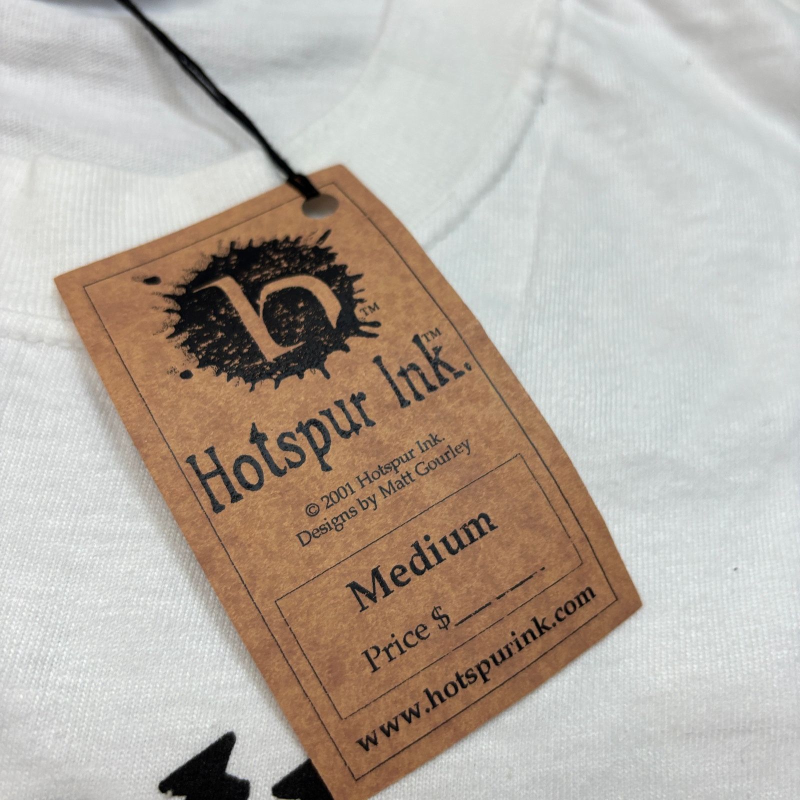 Vintage VTG 2001 Nick Bottom T Shirt Hotspur Ink Deadstock Men's M Size US M / EU 48-50 / 2 - 9 Thumbnail