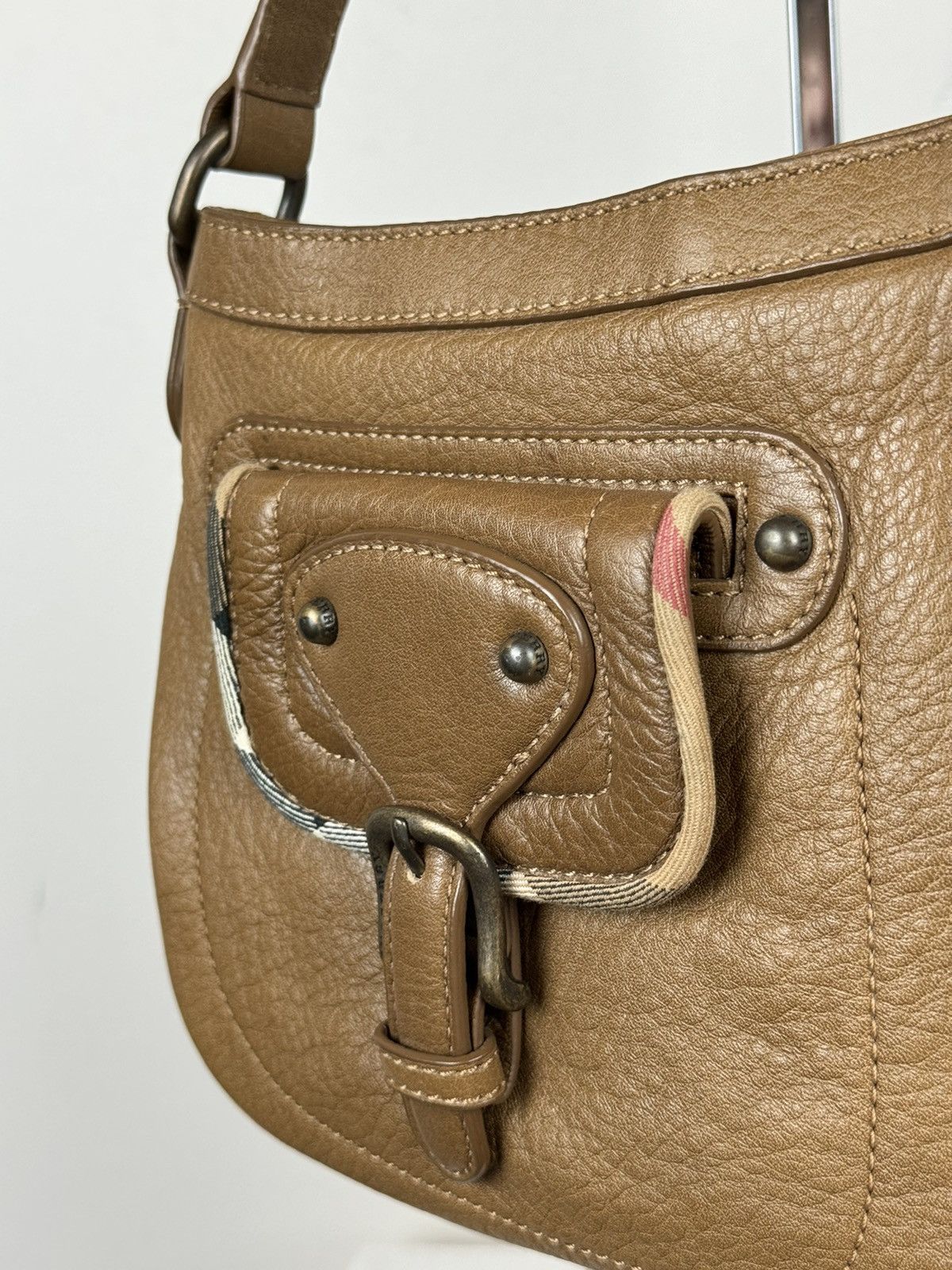 Burberry Leather shoulder bag Burberry original luxury casual item Size ONE SIZE - 3 Thumbnail