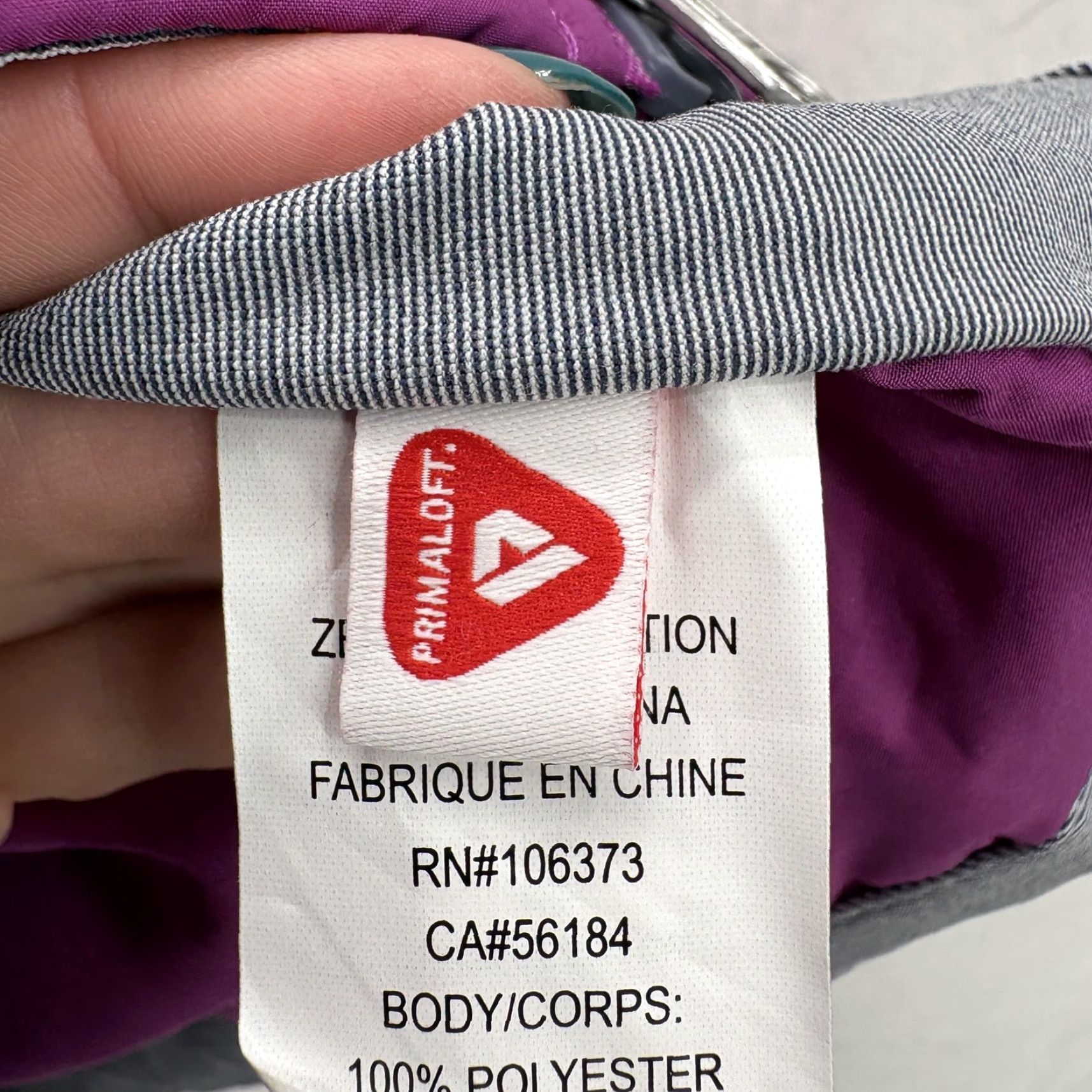 Vintage Zero Restriction Vest Womens Medium Purple Tess Quilted Primaloft Insulated Golf Size M / US 6-8 / IT 42-44 - 6 Thumbnail
