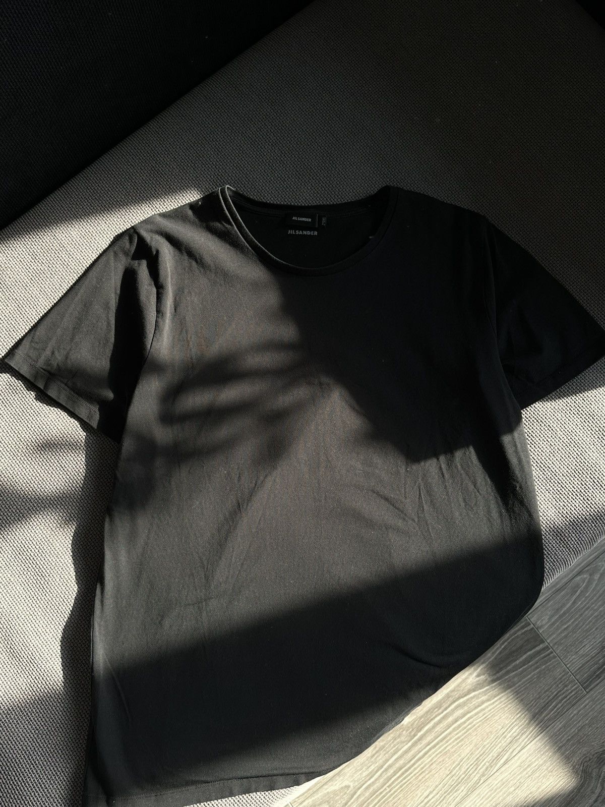 Jil Sander × Vintage Basic Jil Sander black t-shirt Size L / US 10 / IT 46 - 2 Thumbnail