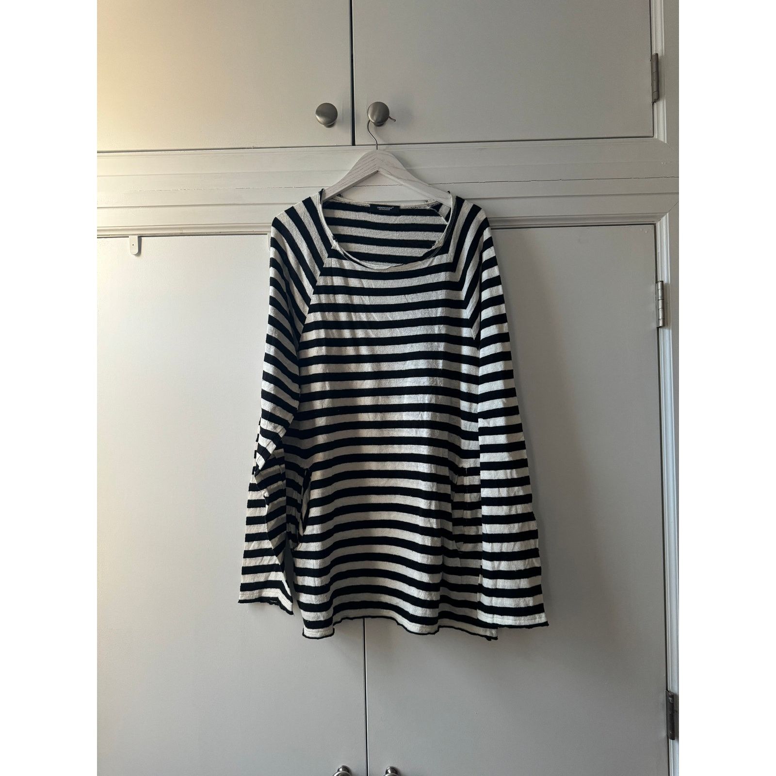 Undercover Striped Knit Shirt Size US L / EU 52-54 / 3 - 1 Thumbnail