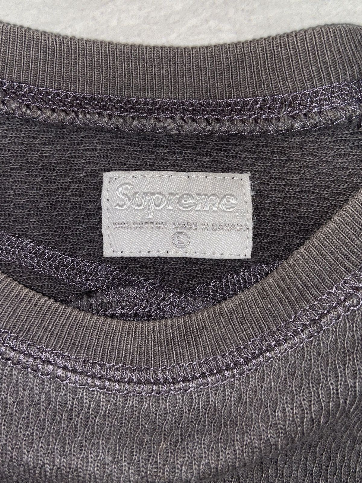 Supreme SUPREME Long Sleveed T-shirt Size US XXL / EU 58 / 5 - 10 Thumbnail