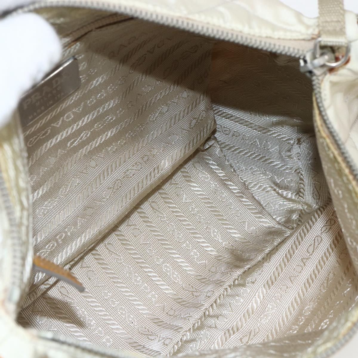 Prada PRADA Shoulder Bag Nylon Yellow Silver Auth 169507 - Jerrill Size ONE SIZE - 18 Thumbnail