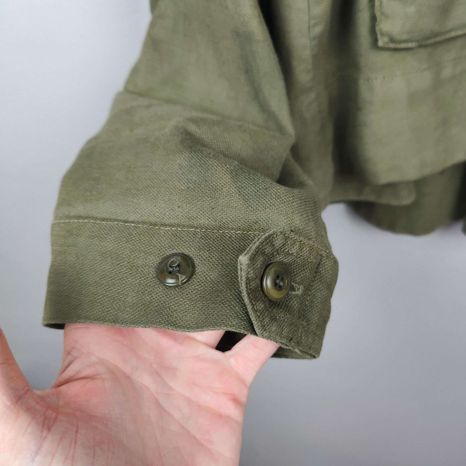 THE GREAT The Great The Swingy Army Jacket Womens Medium 2 Army Green Size M / US 6-8 / IT 42-44 - 4 Thumbnail