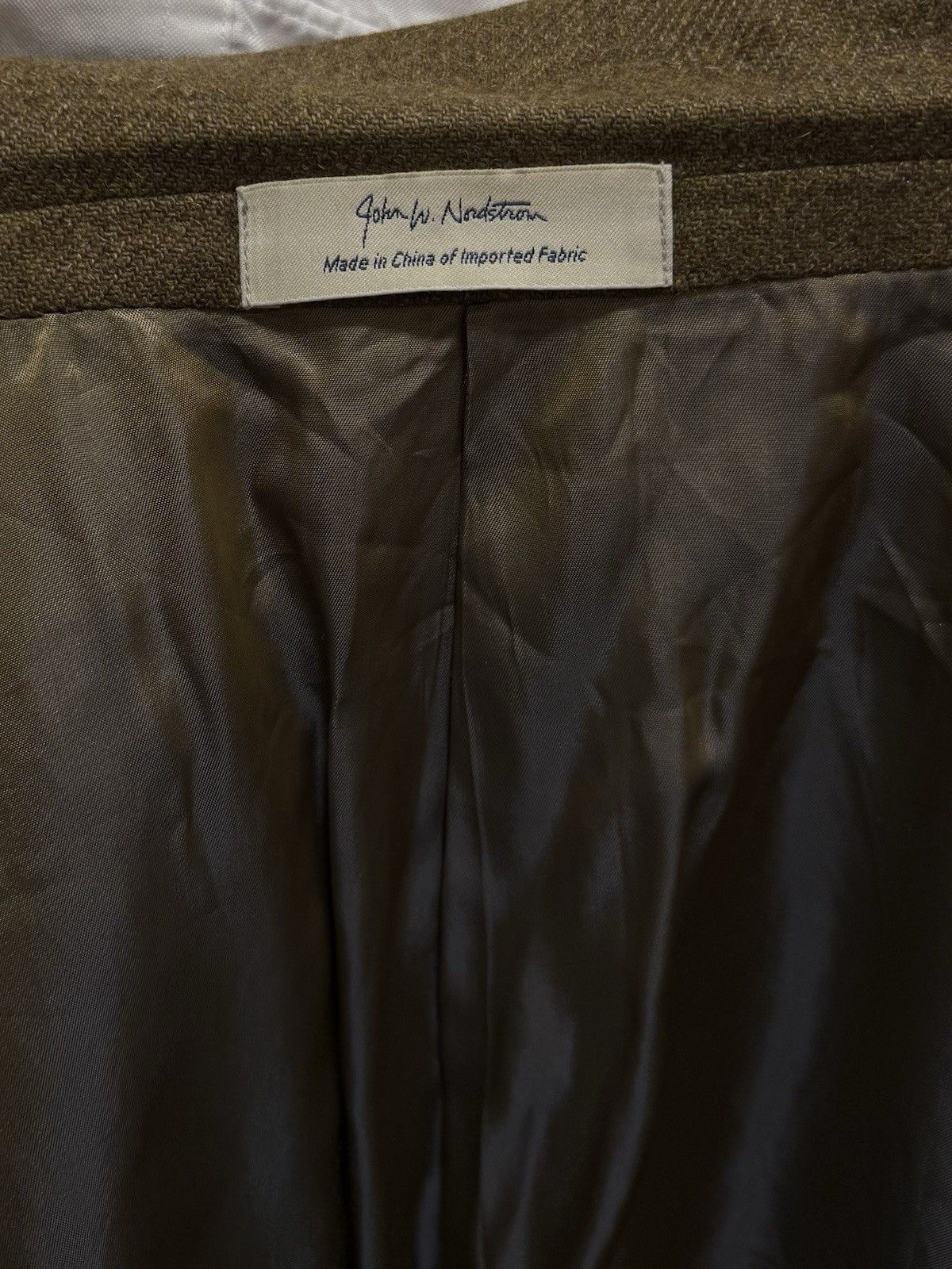 Loro Piana Mens Blazer Ing Loro Piana Cashmere Coarsehair Goat Wool Size 44L - 17 Thumbnail