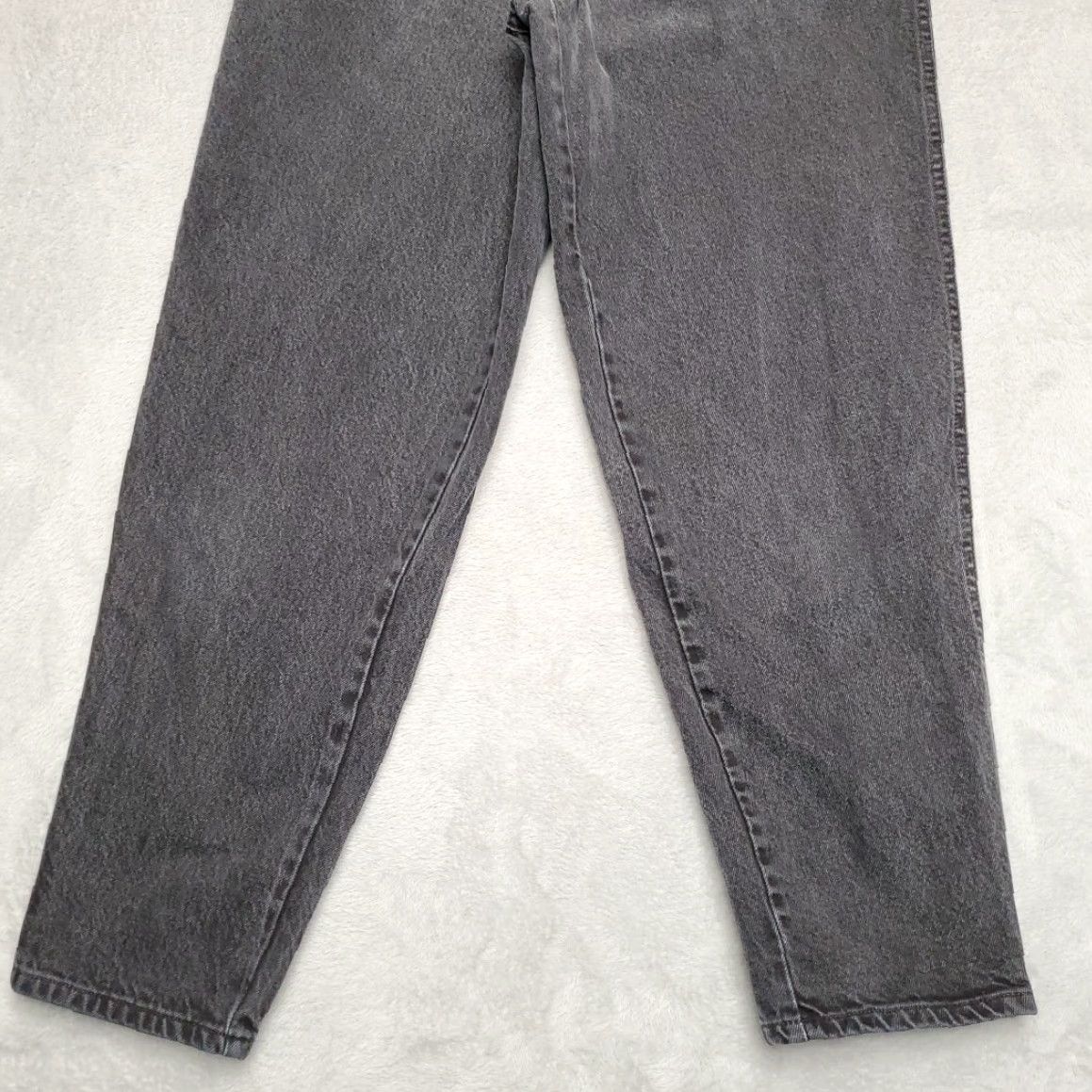 Vintage VINTAGE Gitano Jeans Womens 12 Black Faded Denim Mom High Rise Y2K Tapered Pants Jeans Size 34" / US 12 / IT 48 - 2 Thumbnail
