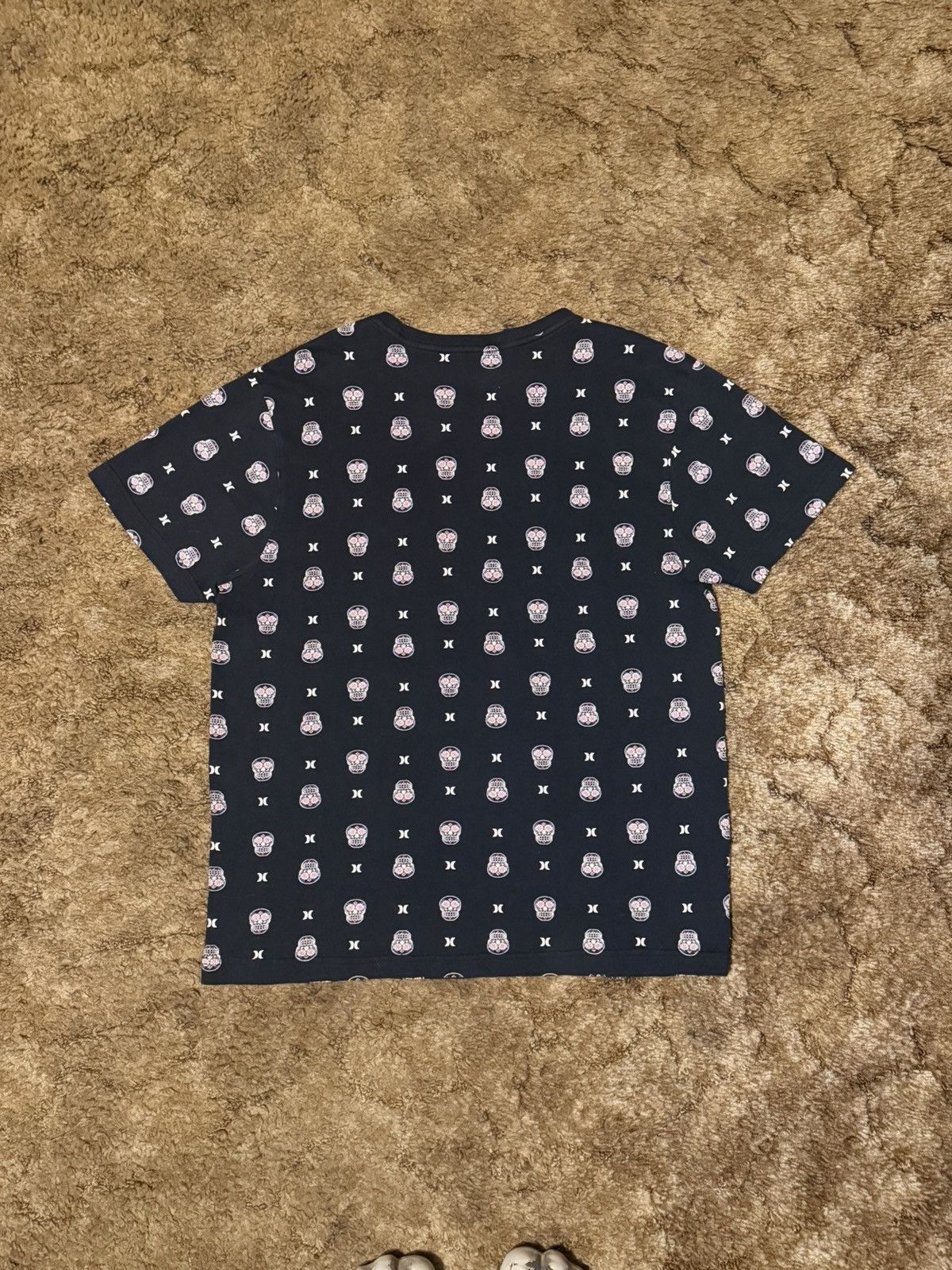Hurley Hurley Skull Logo Polka Dot T-Shirt Tee Black Medium Size US M / EU 48-50 / 2 - 6 Thumbnail