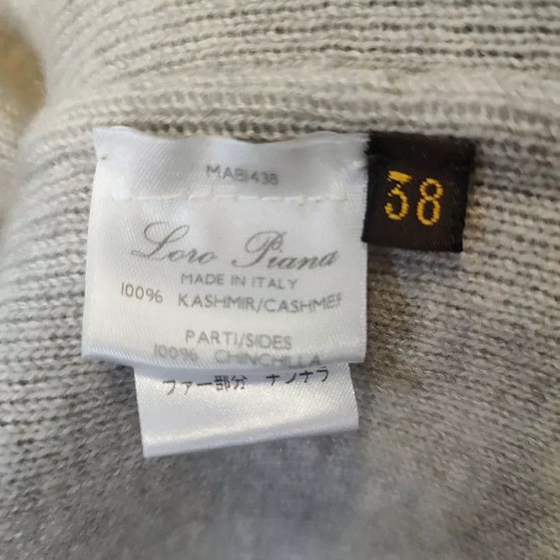 Loro Piana LORO PIANA Sheep's woolen collar coat Size XS / US 0-2 / IT 36-38 - 8 Thumbnail