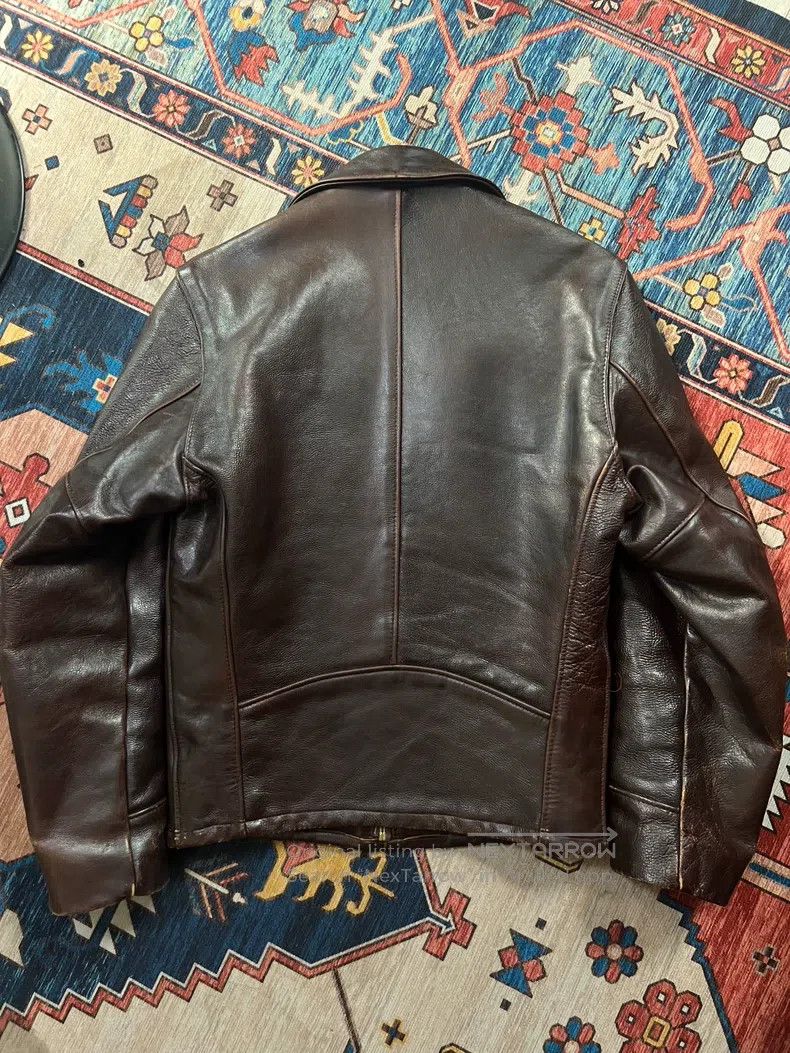 Other Heavy and thick meat oil wax bison leather Short 634 stra Size US M / EU 48-50 / 2 - 5 Thumbnail