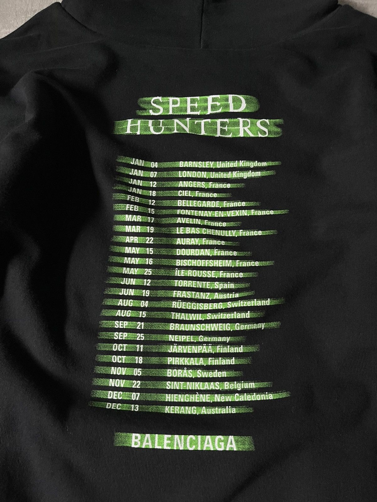 Balenciaga Balenciaga Speed Hunter hoodie double layer black Size US L / EU 52-54 / 3 - 7 Thumbnail