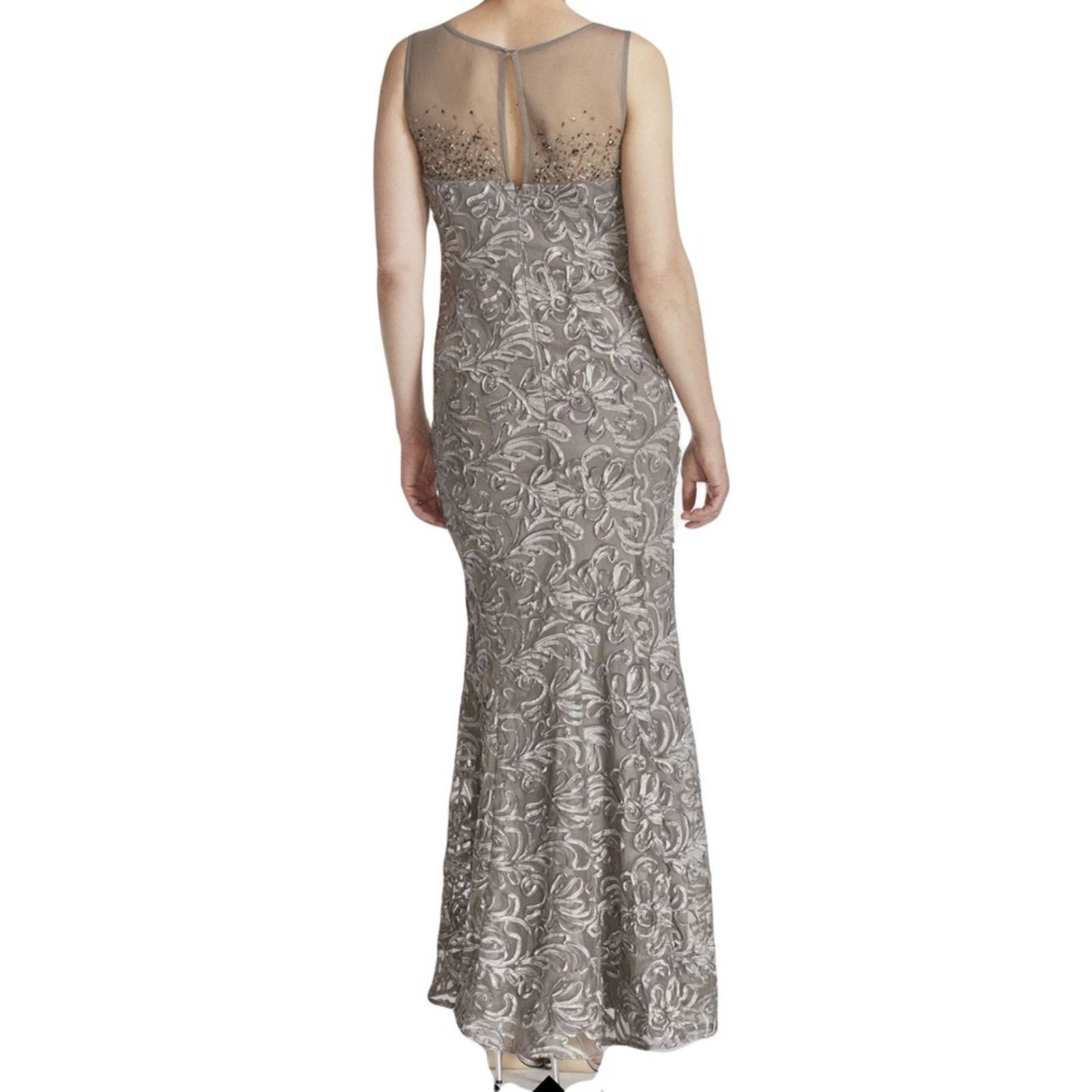 Other Like NEW SLNY Maxi Grey Dress size 16 Size XXL / US 16-18 / IT 52-54 - 3 Thumbnail