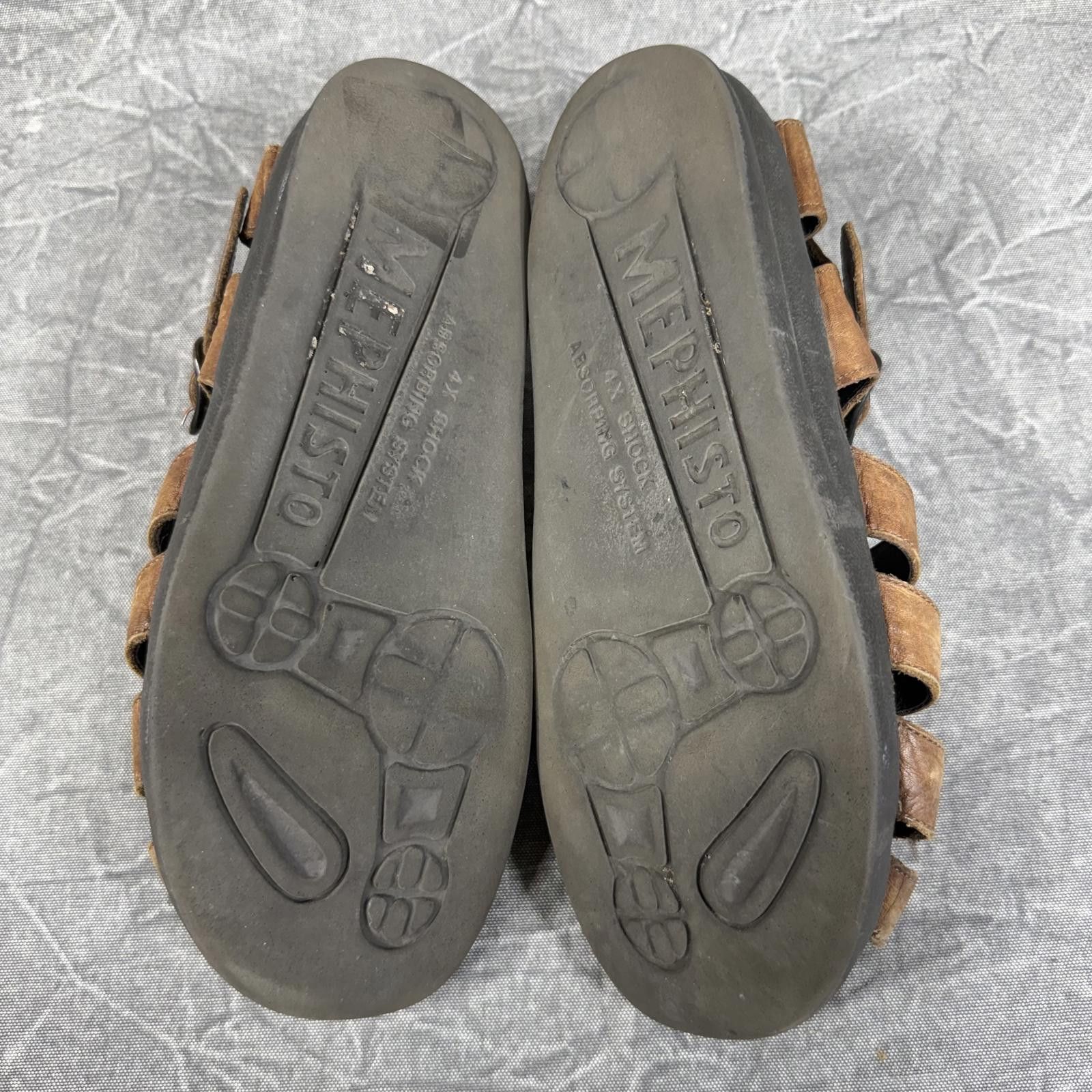 Mephisto Mephisto Sandals Men's 42 Brown 4x Shock Absorbing System Size US 9 / EU 42 - 6 Thumbnail