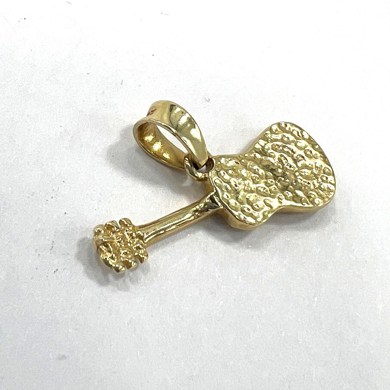 Other 14K Yellow Gold Guitar Pendant – Artistic and Elegant Design Size ONE SIZE - 6 Thumbnail