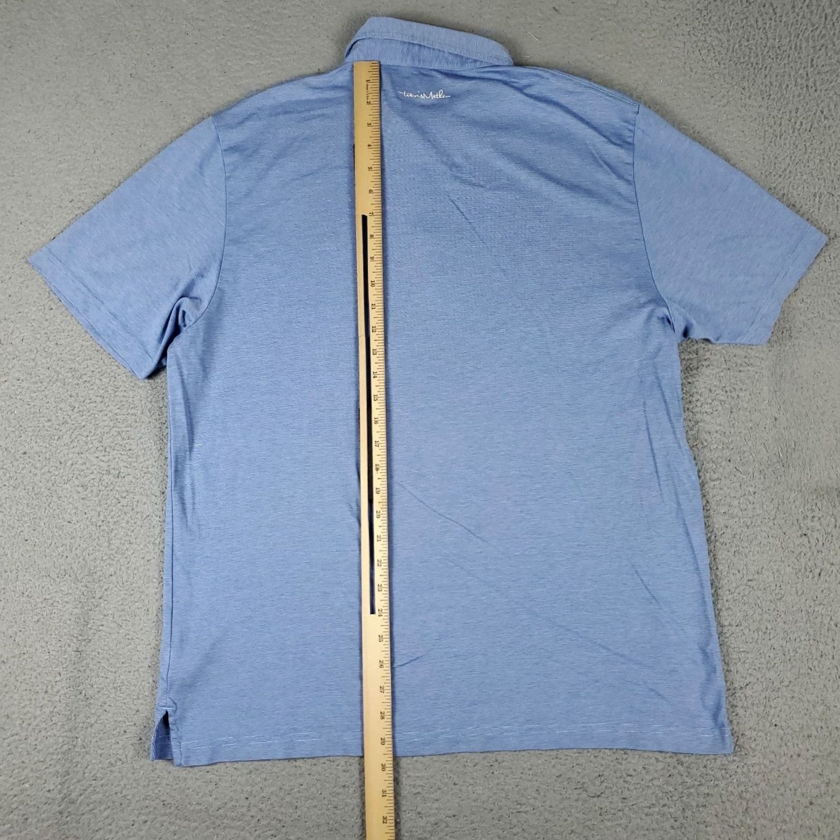 TravisMathew Travis Mathew Polo Shirt Mens XL Blue Golf Casual Short Sleeve Polo Shirt Mens XL Blue Golf Casual Polo Shirt Mens XL Blue Golf Casual Size US XL / EU 56 / 4 - 4 Thumbnail