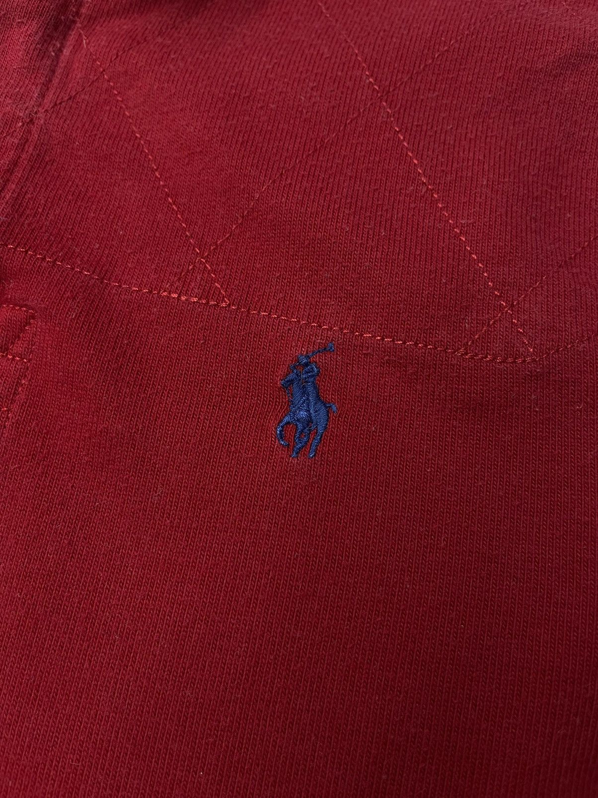 Polo Ralph Lauren Vintage Polo Ralph Lauren Rugby Longsleeve Red Y2K Size US S / EU 44-46 / 1 - 5 Thumbnail
