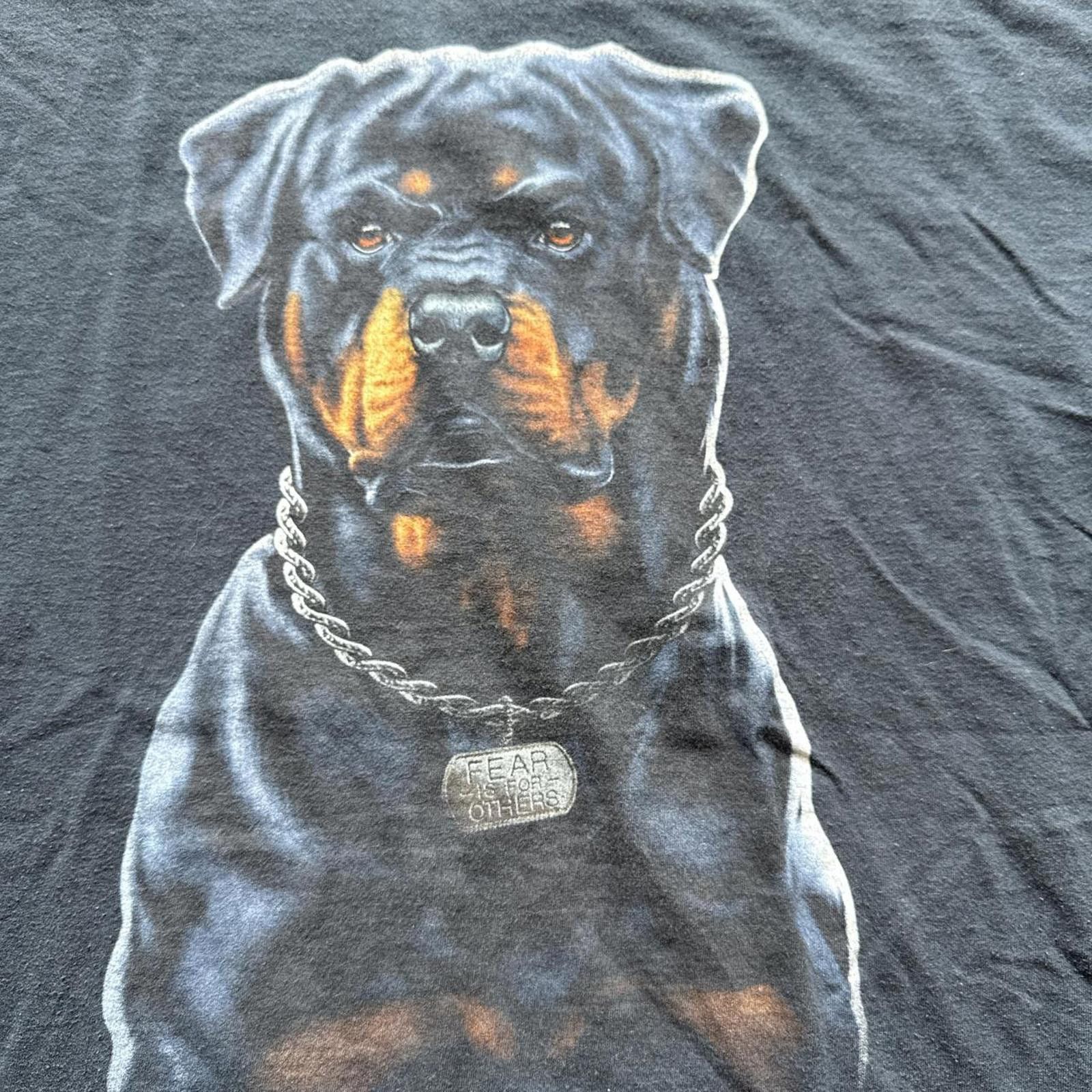 Other Vintage Ganster Rottweiler Graphic Vintage Y2k T-Shirt Size US XL / EU 56 / 4 - 3 Thumbnail