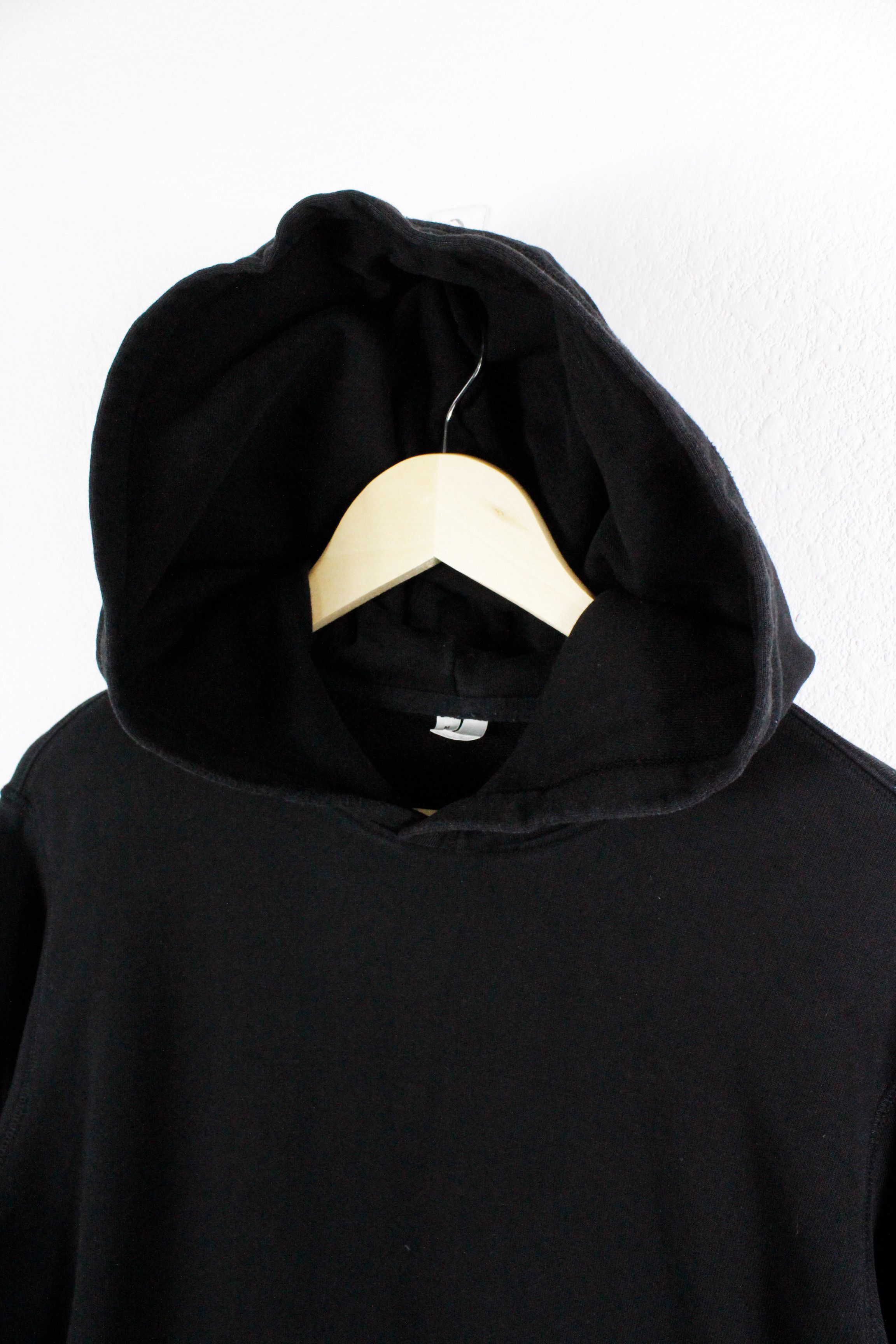 Arket Arket Black Extra Long Staple Cotton Basic Blank Hoodie Size US M / EU 48-50 / 2 - 2 Thumbnail
