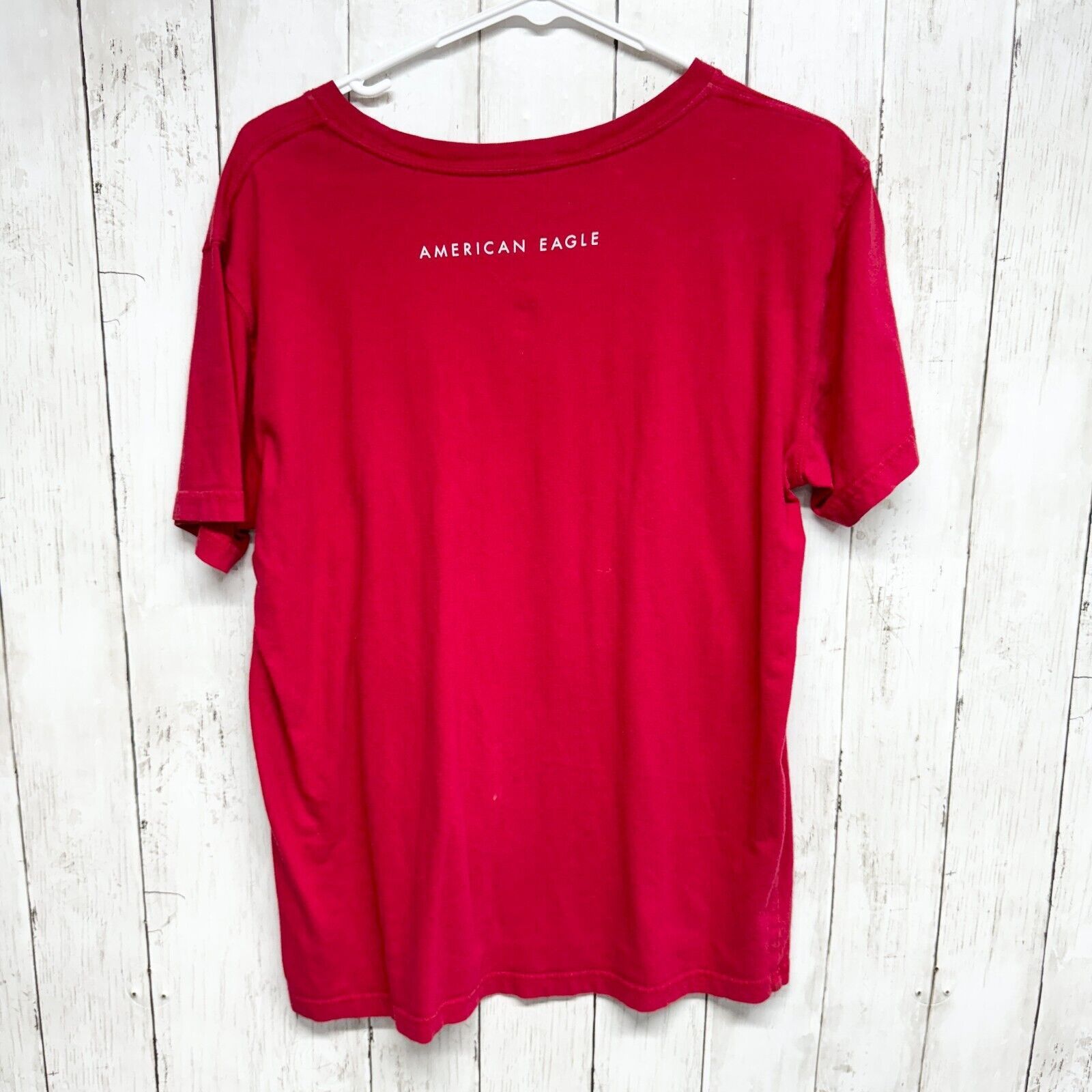American Eagle Outfitters American Eagle Shirt SM Give Love Dream Short Sleeve Cotton Size US S / EU 44-46 / 1 - 3 Thumbnail