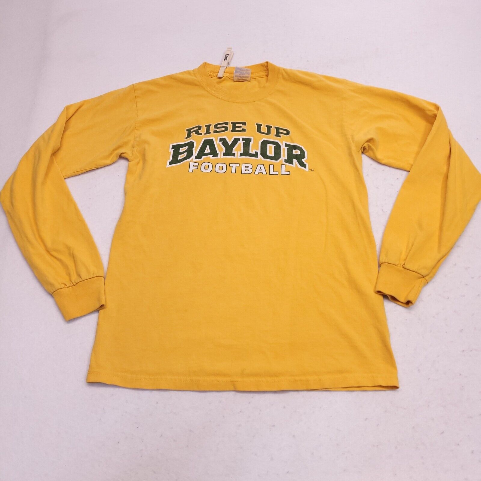 Gildan Gildan Baylor Casual Graphic T-Shirt Men Size S Yellow White Size US S / EU 44-46 / 1 - 2 Thumbnail