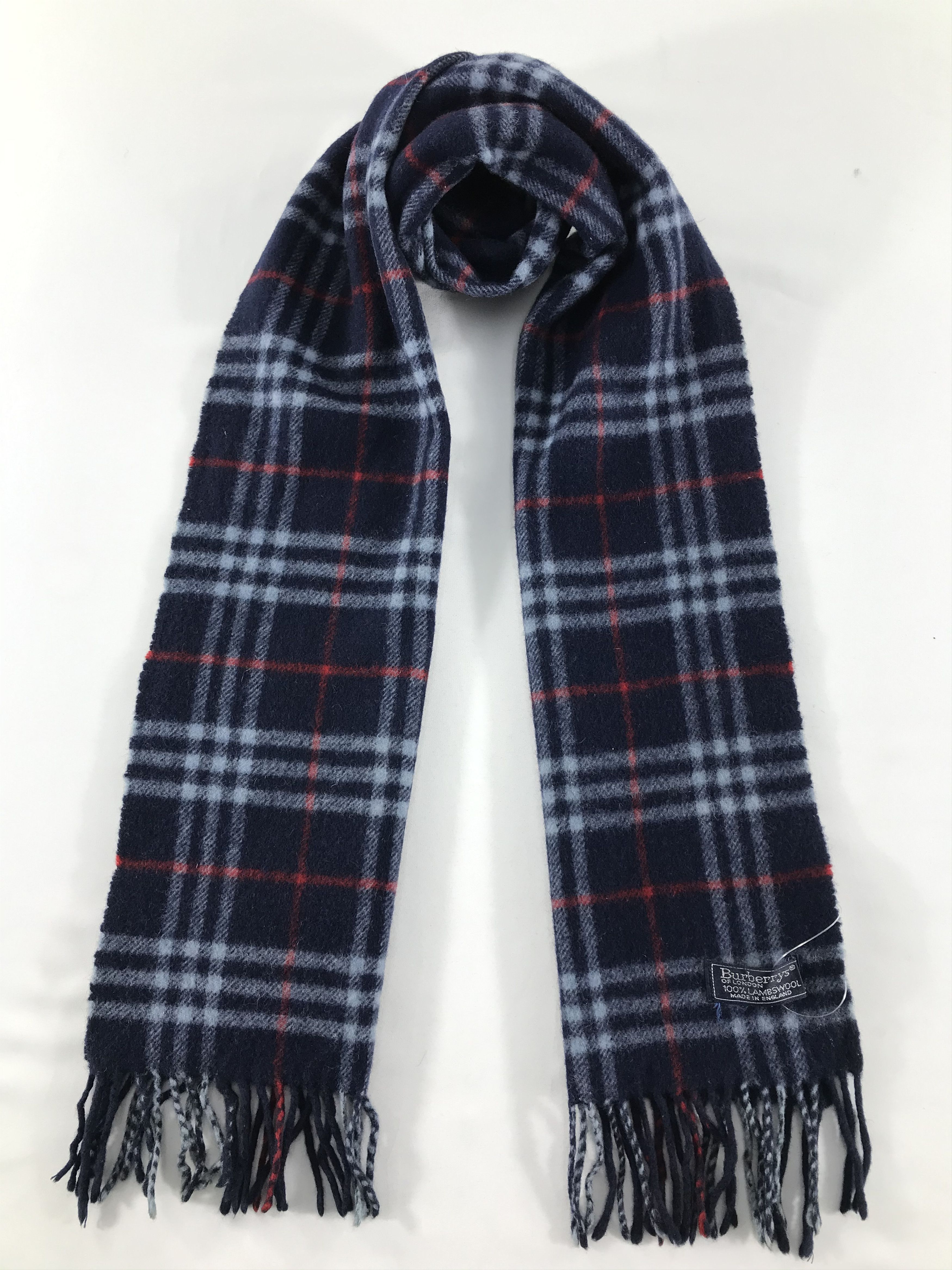 Burberry Vintage Burberry Scarf/Muffler/Neckwear MF1623 Size ONE SIZE - 1 Thumbnail