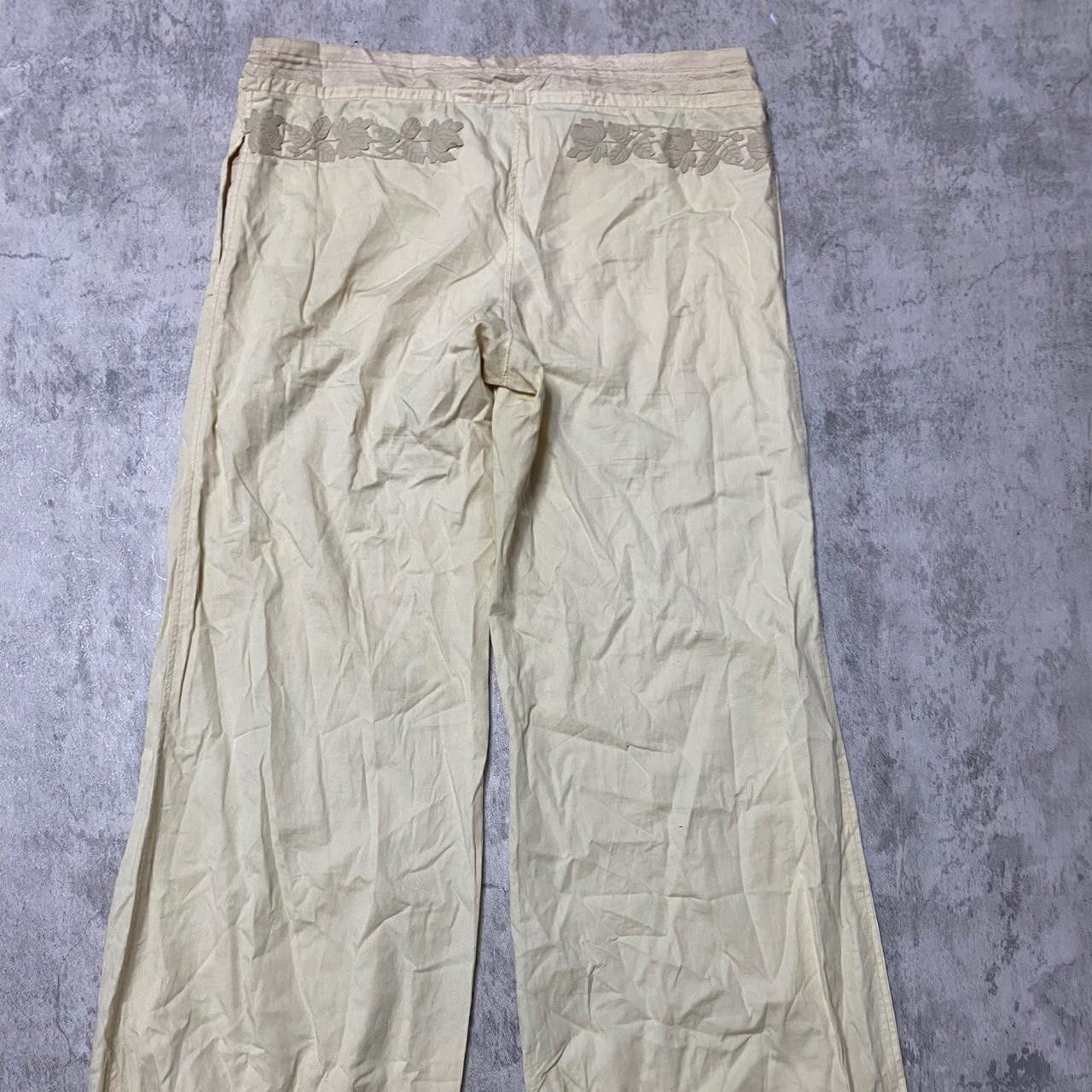 Other ONE SIZE Mimte cream drawstring trousers #beige Size 34" / US 12 / IT 48 - 7 Thumbnail