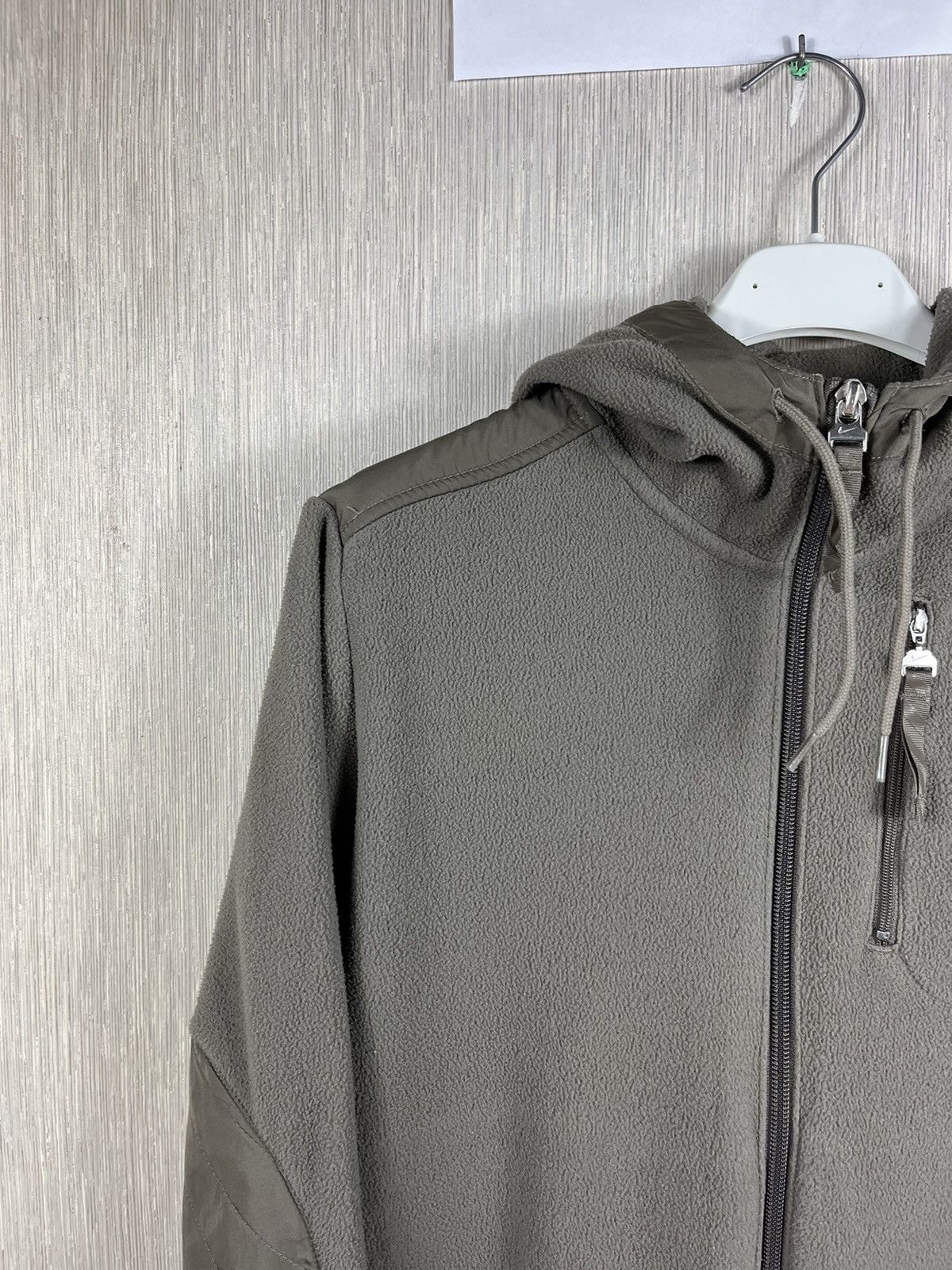 Nike × Vintage Vintage Nike y2k zip ninja fleece sherpa sweatshirt hoodie Size S / US 4 / IT 40 - 4 Thumbnail