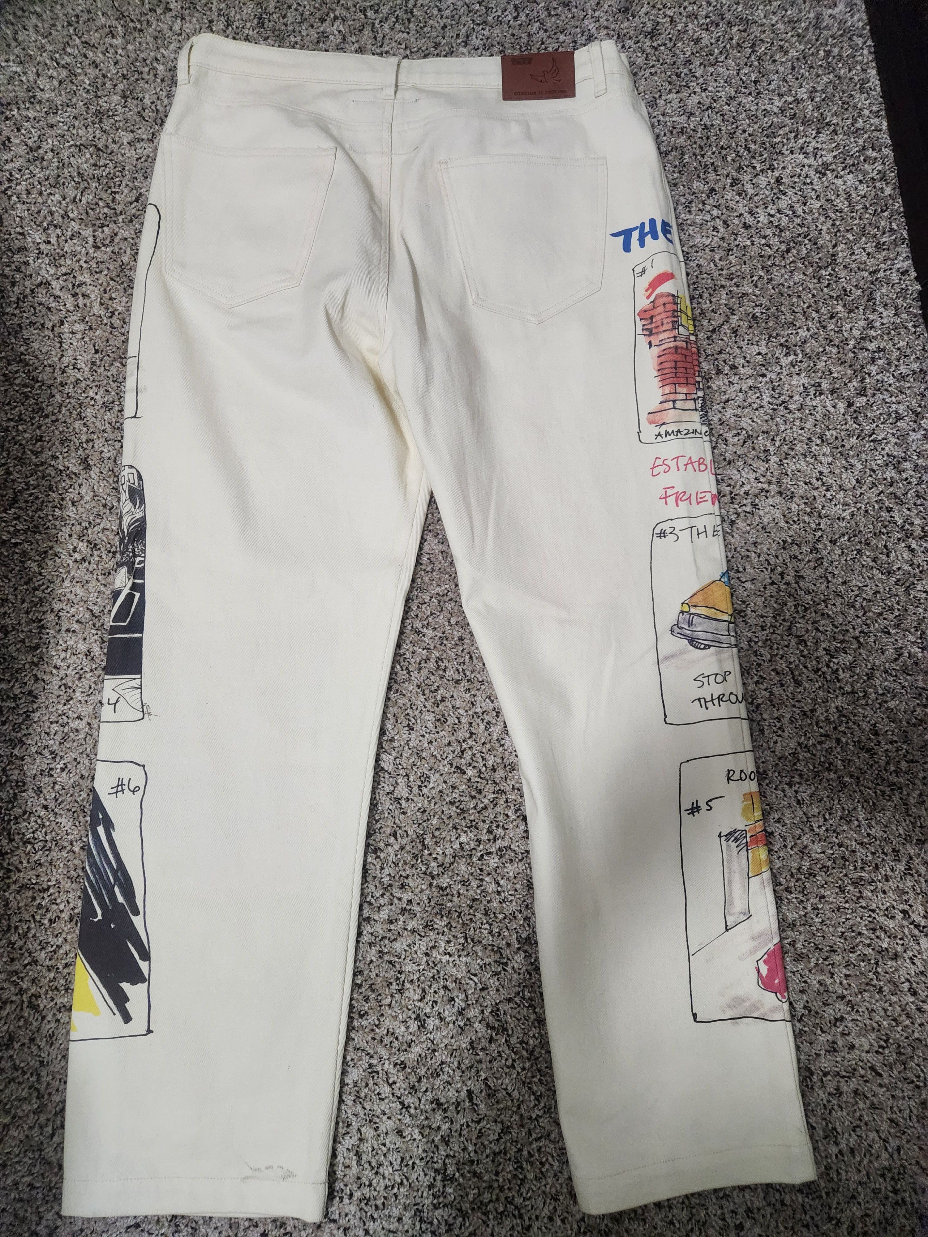 KidSuper KidSuper Screenplay Jeans Size US 34 / EU 50 - 1 Thumbnail