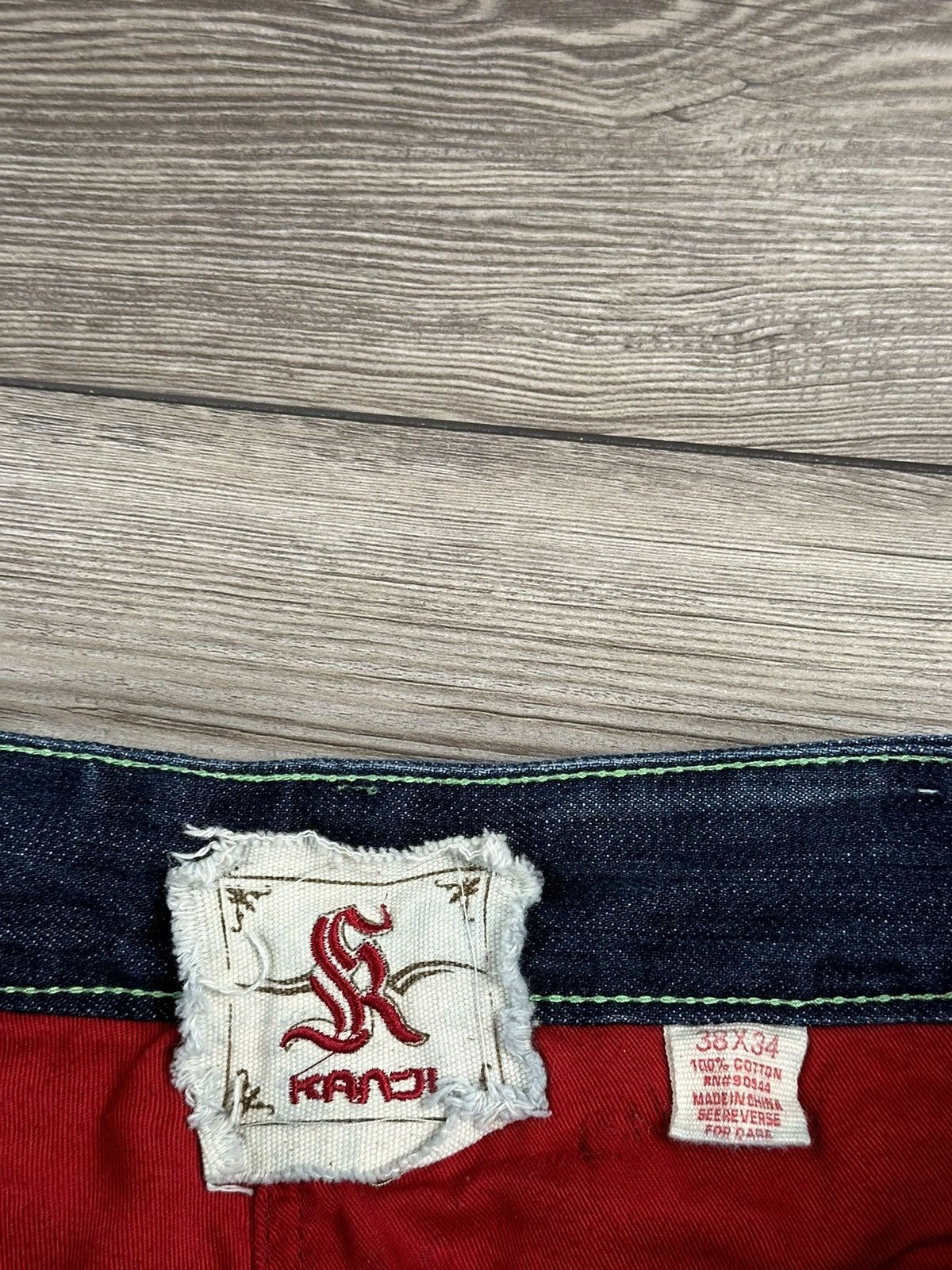 Ed Hardy Crazy Y2K Kanji Dragon Baggy Jeans Size US 38 / EU 54 - 6 Thumbnail