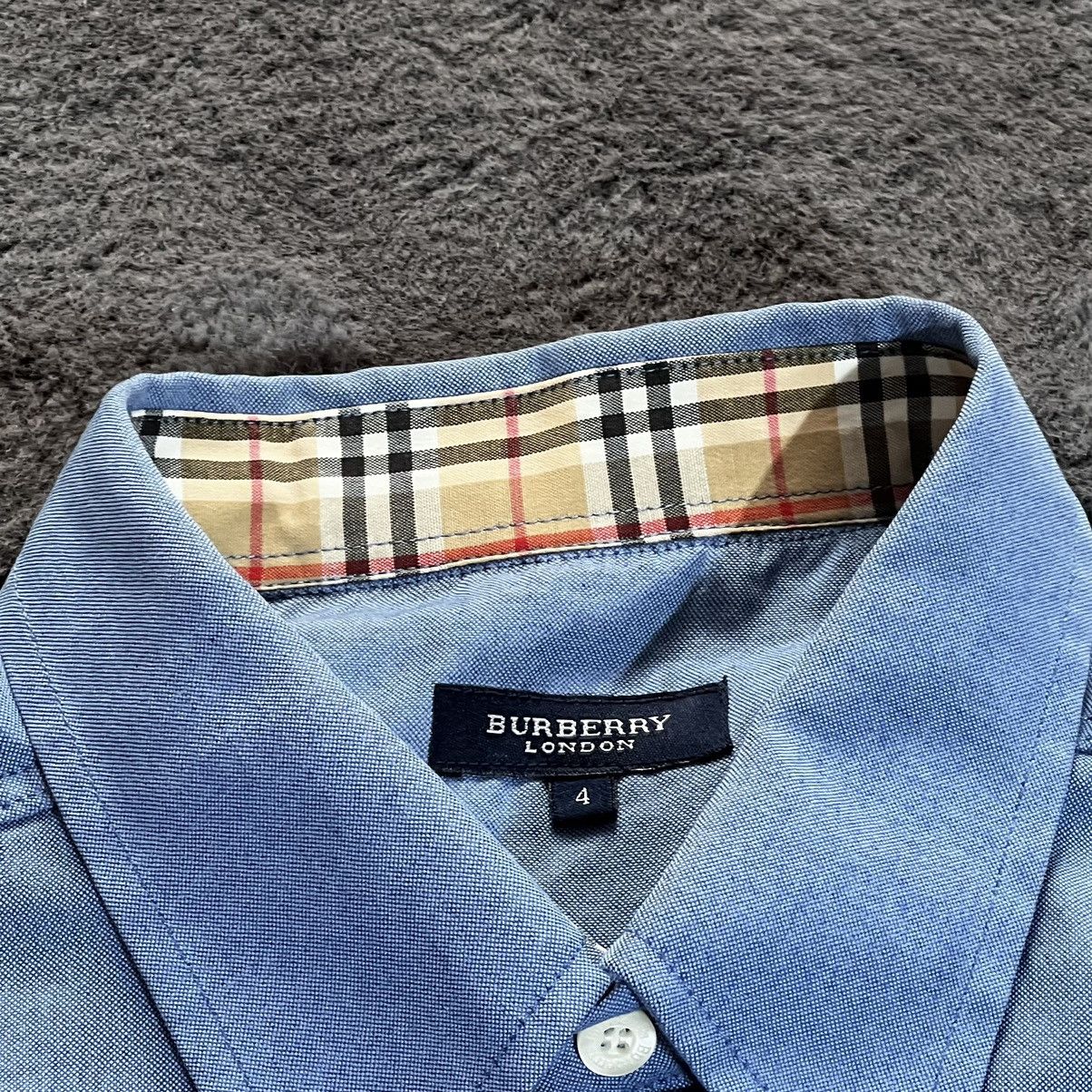 Burberry × Vintage Burberry cotton shirt Size US L / EU 52-54 / 3 - 5 Thumbnail