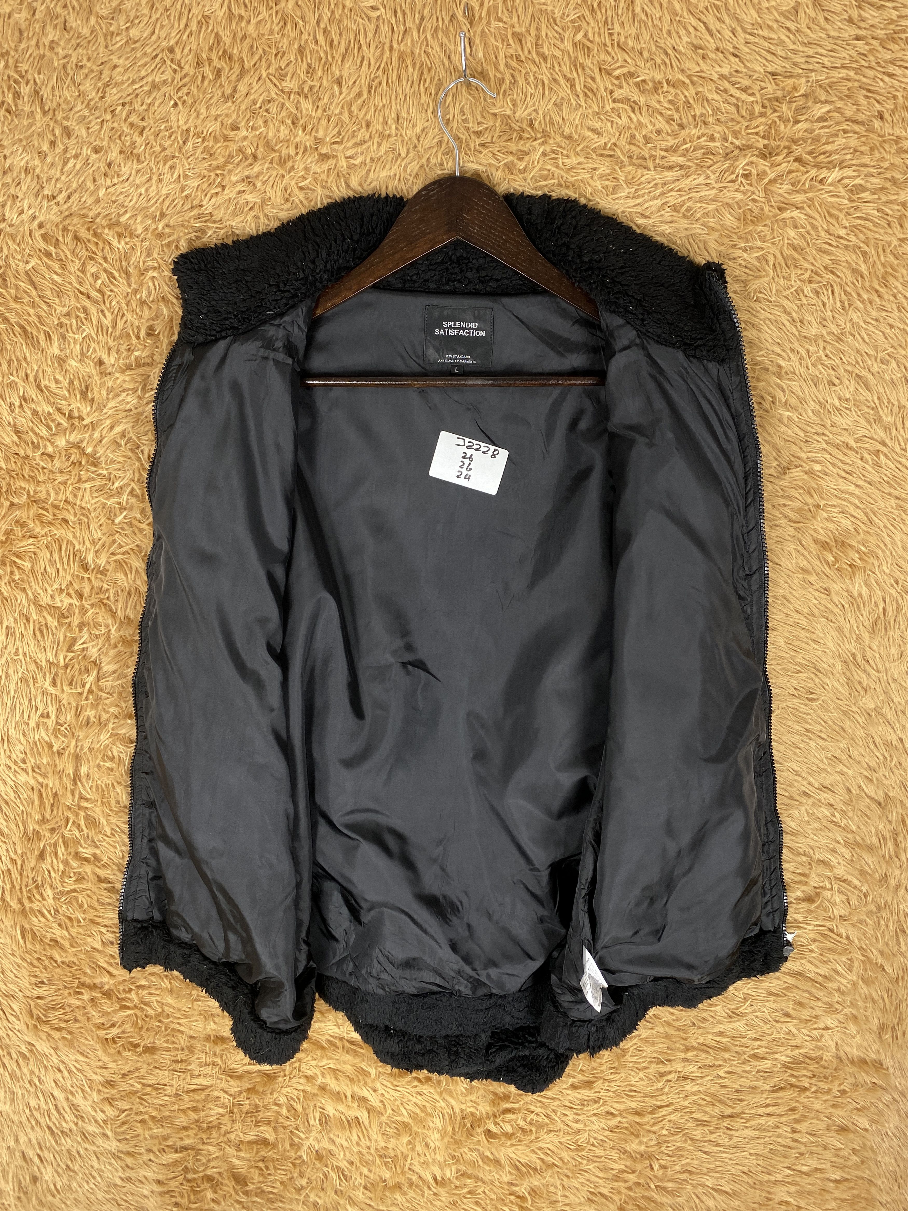 Japanese Brand Vintage Splendid Satisfaction Fleece Jacket J2228 Size US L / EU 52-54 / 3 - 6 Thumbnail