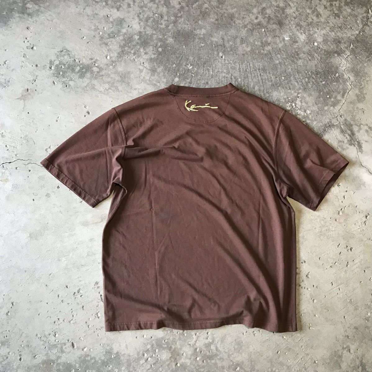 Karl Kani × Vintage Vintage Y2K Karl Kani Embroidered Logo T Shirt Size US XL / EU 56 / 4 - 4 Thumbnail