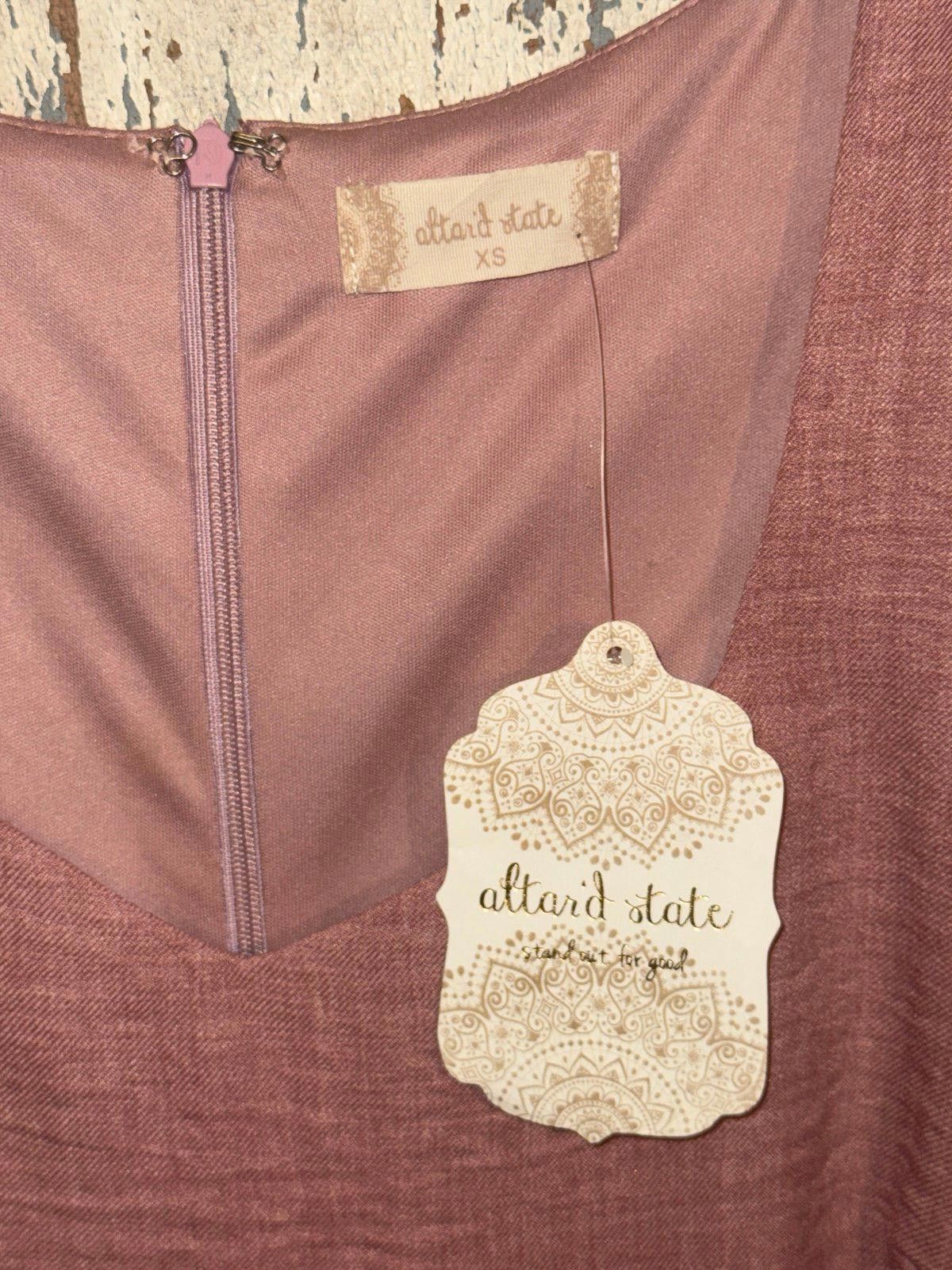 Other NWT Altar’d State Light Rose fit and flare mini dress XS Size XS / US 0-2 / IT 36-38 - 3 Thumbnail