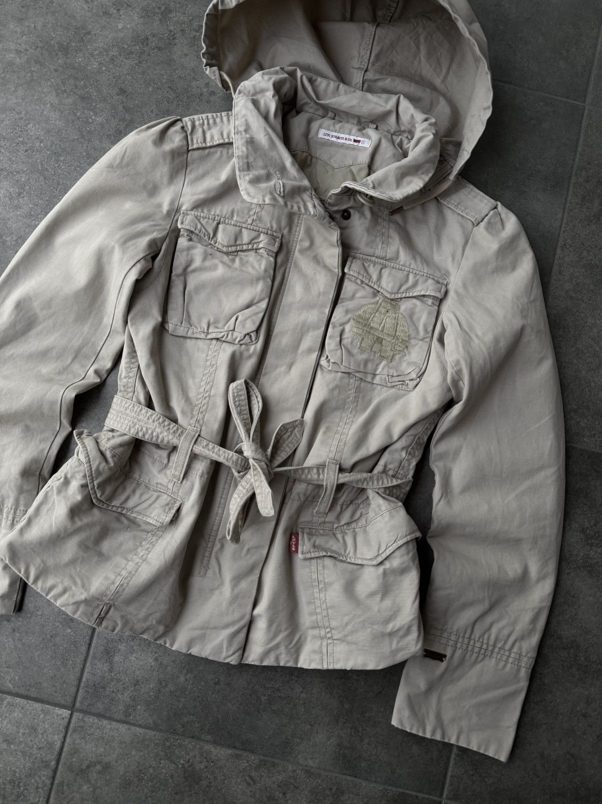 If Six Was Nine Vintage Levis Jacket Utility Style Avantgarde Y2K Size S / US 4 / IT 40 - 4 Thumbnail