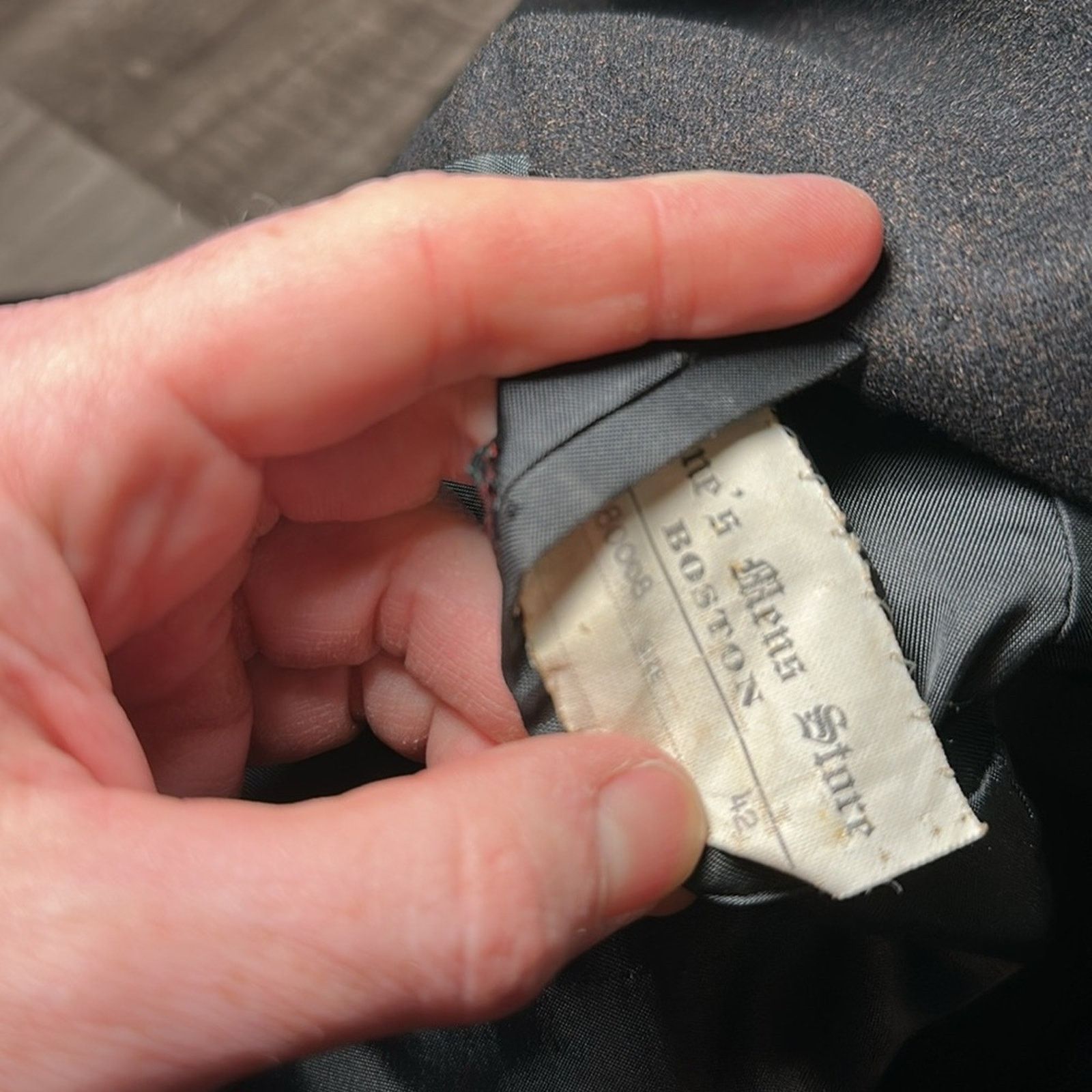 Hart Schaffner Marx Hart Schaffner Marx Vintage Eton Flannel Sport Coat - 42L Size 42L - 9 Thumbnail