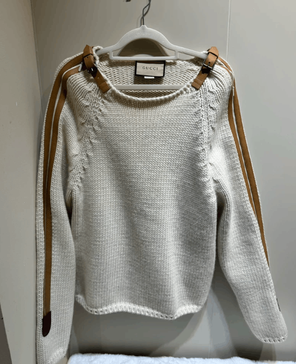 Gucci Gucci sleeve stripe sweater Size US M / EU 48-50 / 2 - 1 Thumbnail