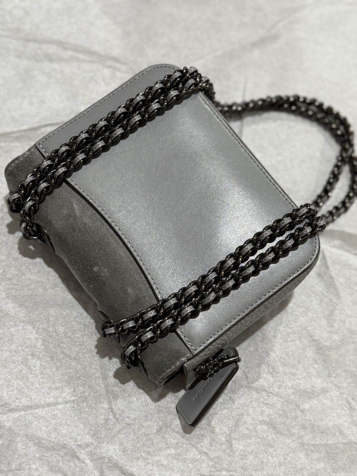 Coach Coach Madison Shoulder Bag in Silver Color Size ONE SIZE - 3 Thumbnail
