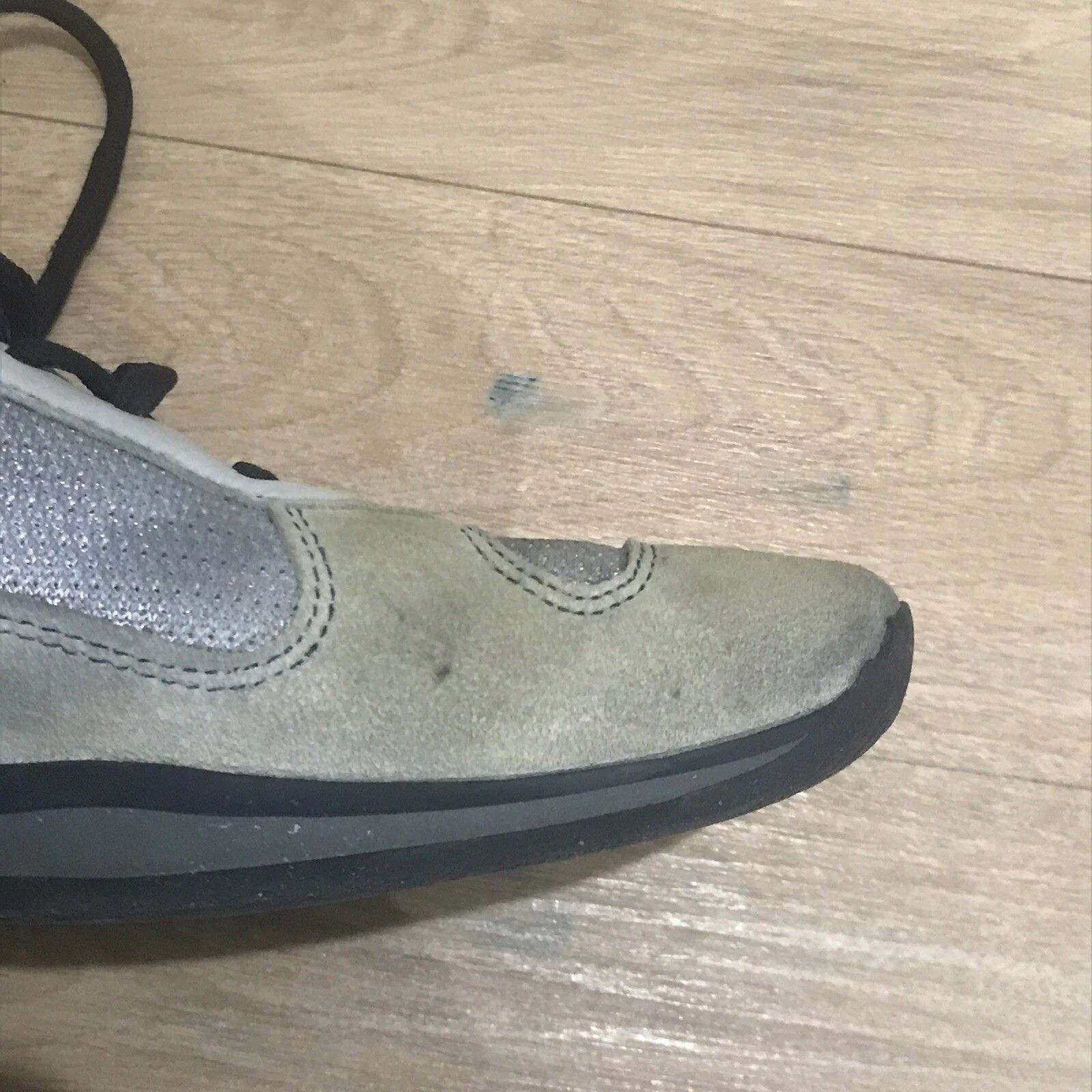 Prada Prada America's Cup Sneakers Leather Suede Low Top Mens GRAY Size US 9 / EU 42 - 8 Thumbnail