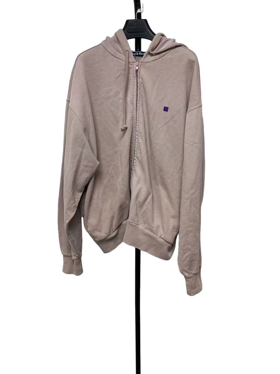 Acne Studios Acne Studios Face Logo Zip Up Hoodie Size M Size US M / EU 48-50 / 2 - 1 Thumbnail