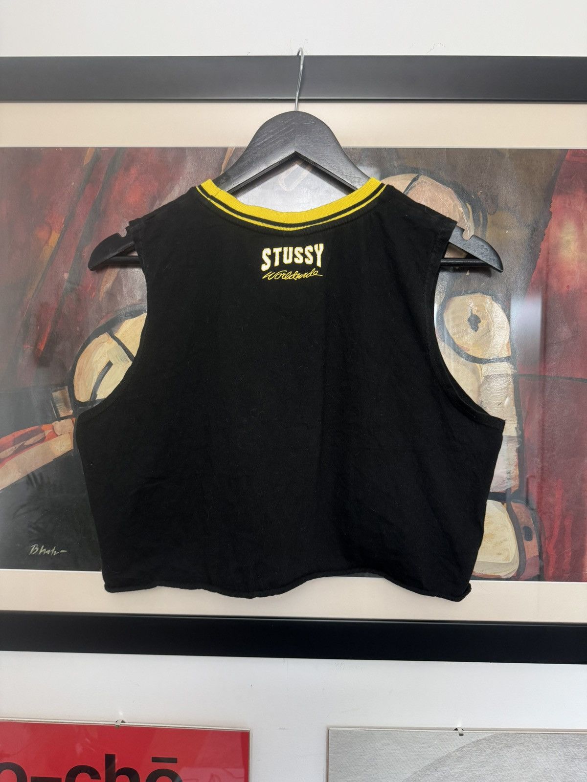 Stussy Stussy Crop Top Tank Top Australia Release Spellout Logo Y2k Size M / US 6-8 / IT 42-44 - 4 Thumbnail