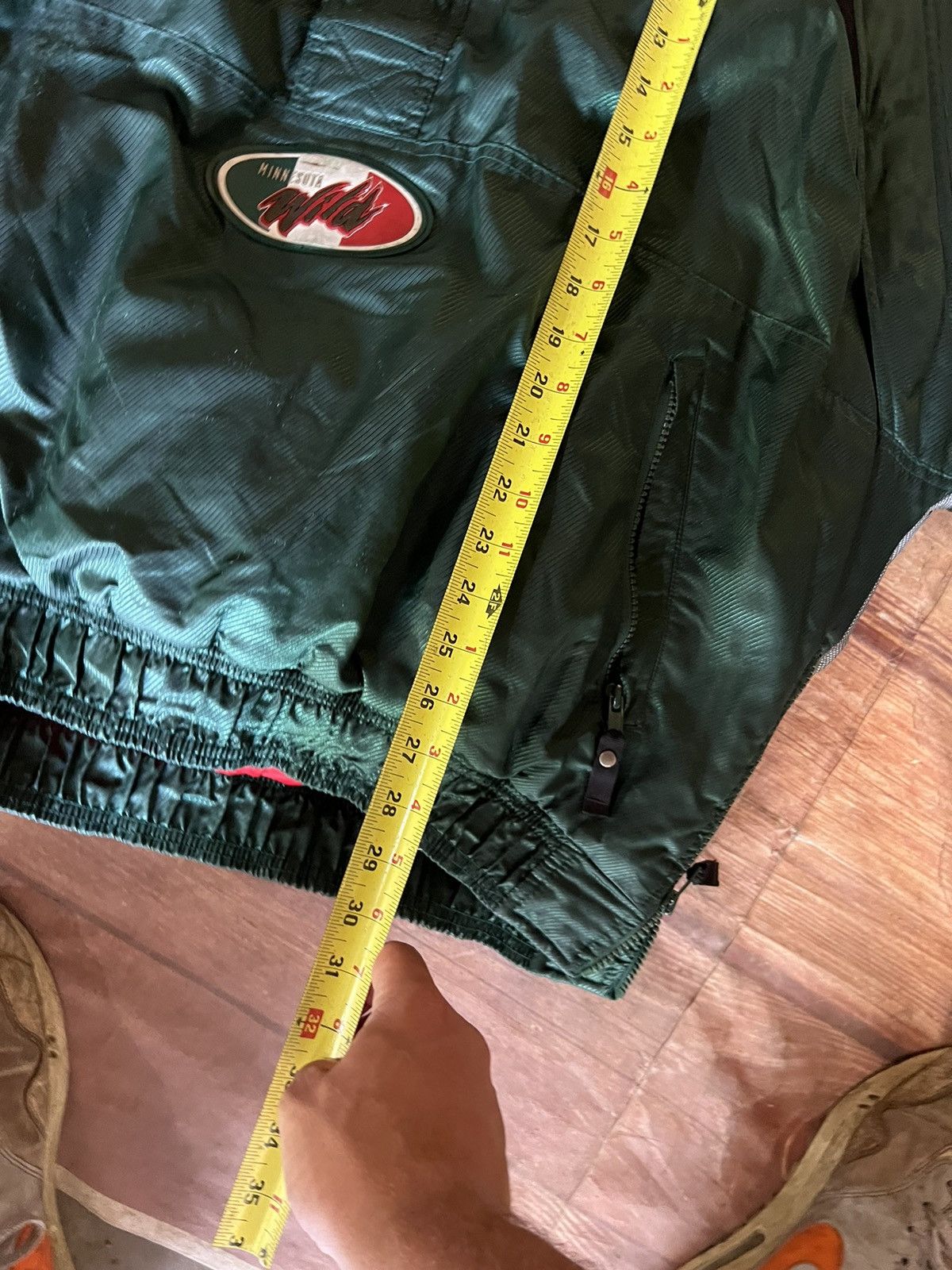 Starter × Vintage Vintage Minnesota Wild Starter Jacket Size US XL / EU 56 / 4 - 13 Thumbnail