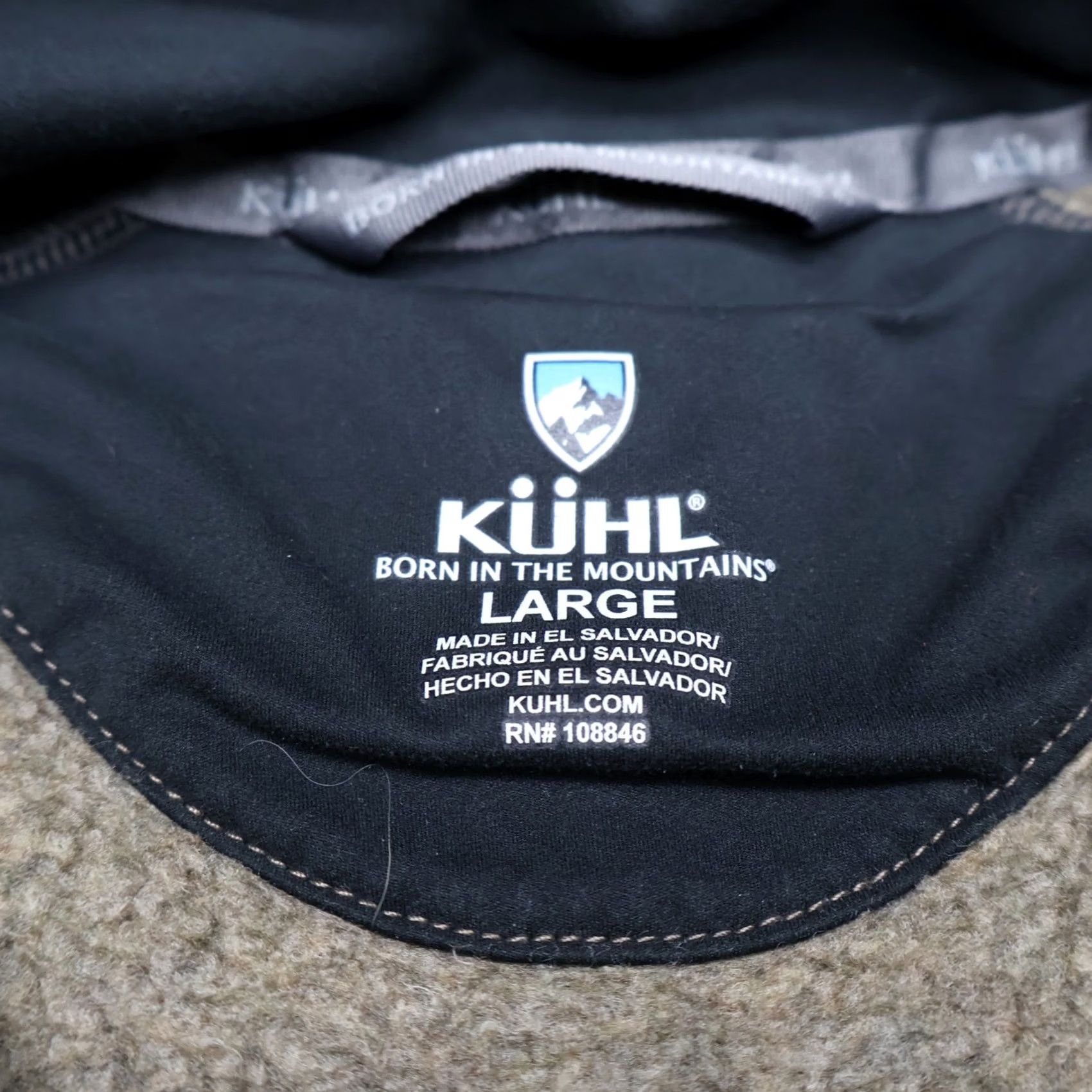 Vintage Kuhl Revel Sweatshirt Women L Green 1/4 Zip Fleece Pullover Performance Hiking Size L / US 10 / IT 46 - 4 Thumbnail