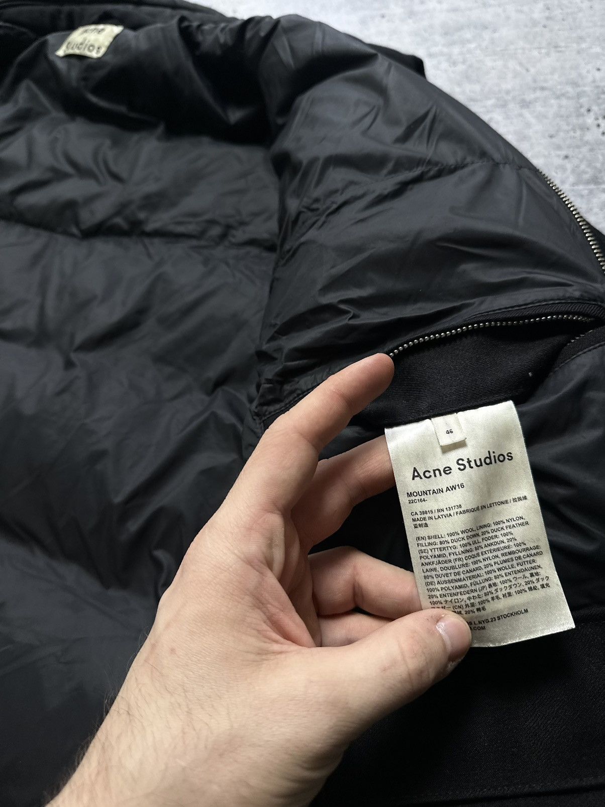 Acne Studios Acne Studios Mountain AW16 Down Puffer Jacket Y2K Size US S / EU 44-46 / 1 - 12 Thumbnail