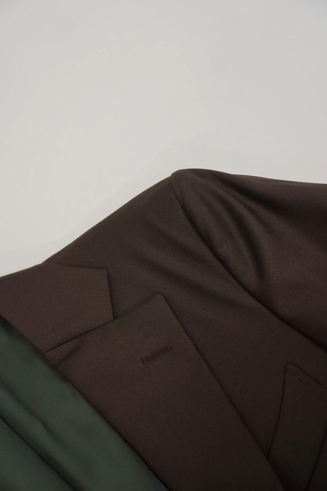 Suitsupply Men Suitsupply Blazer La Spalla Brown Wool Size 90 UK/US36L Size 36R - 4 Thumbnail