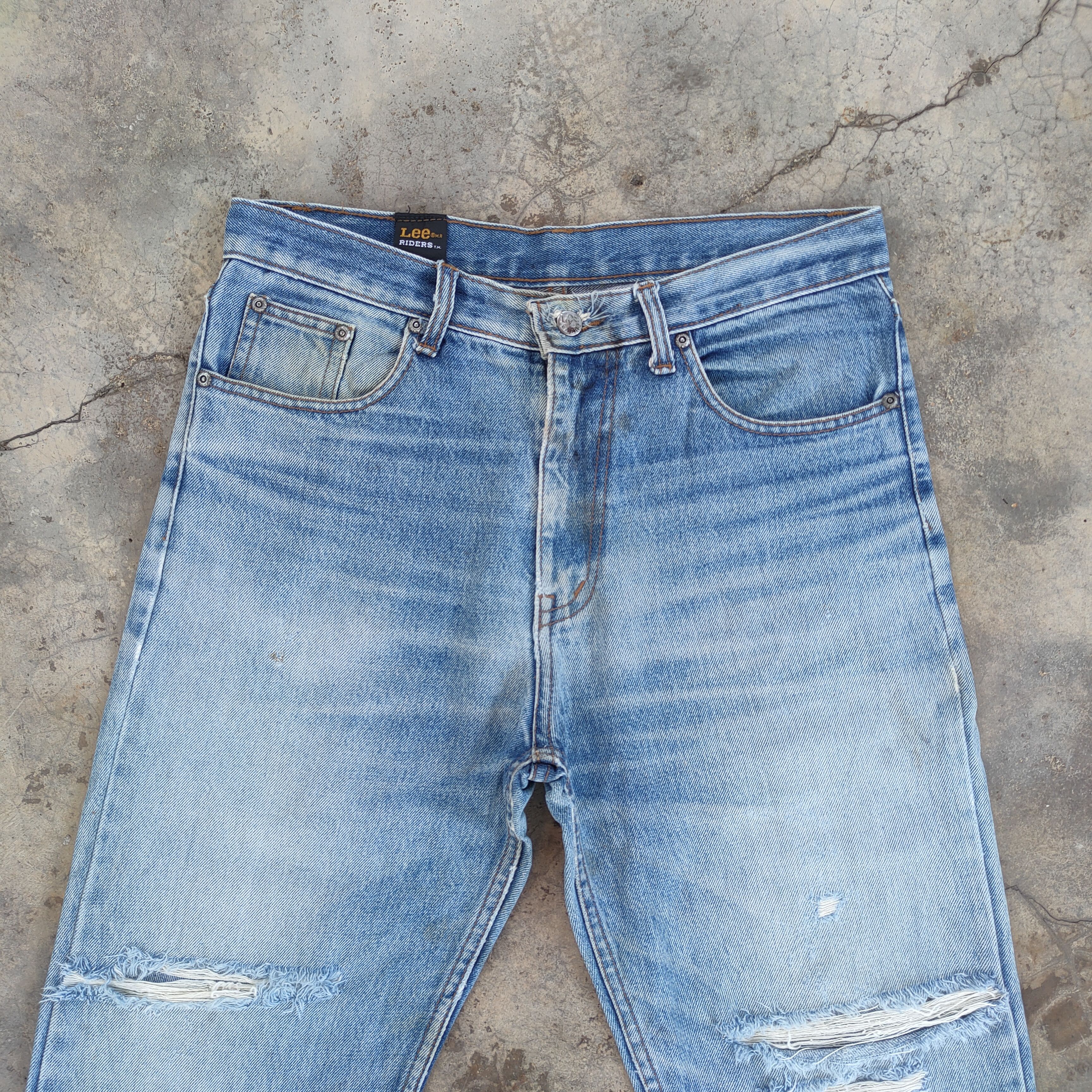 Lee Vintage lee riders faded jeans denim pants Size US 32 / EU 48 - 4 Thumbnail